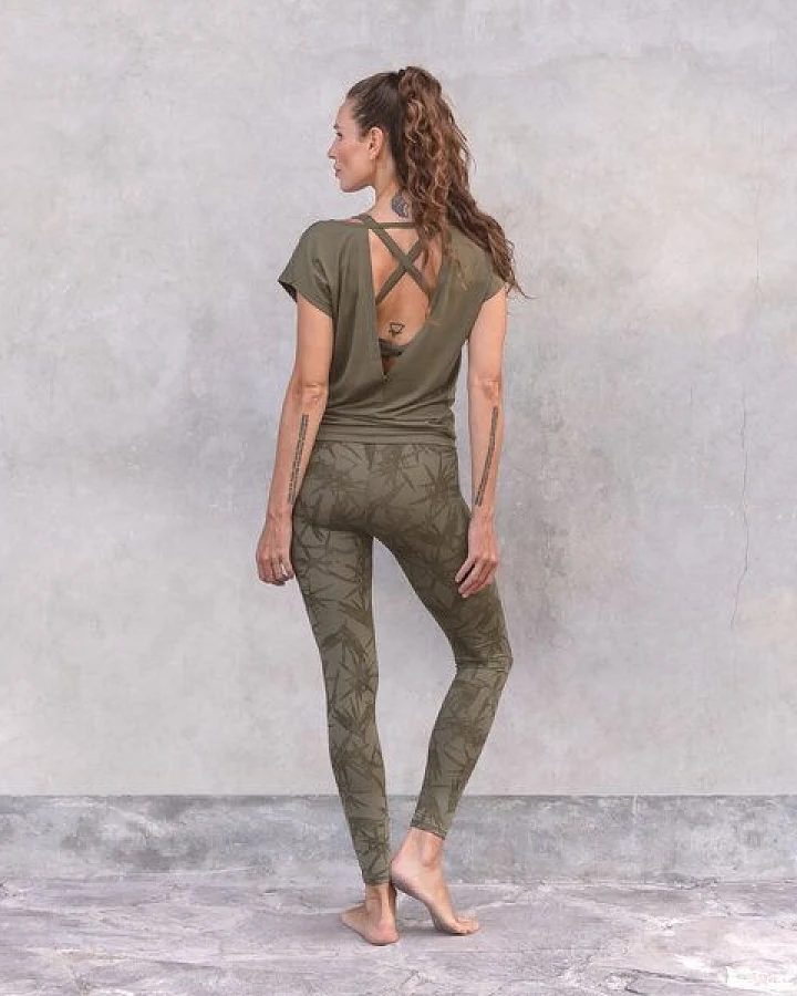 Jaya SMILLA Tencel - Damen - lockeres Shirt für Yoga und Freizeit aus Tencel-Baumwoll-Mix