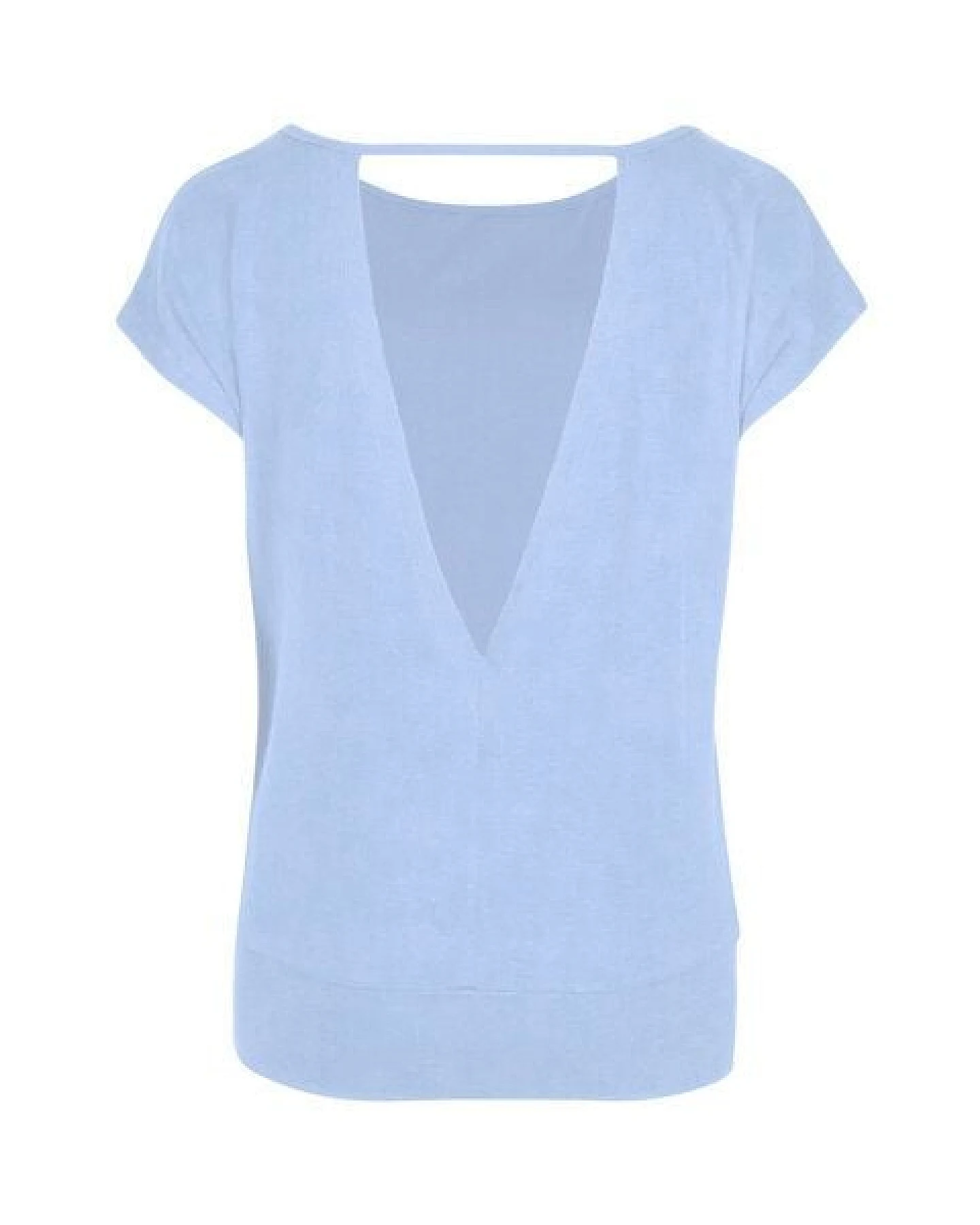 Jaya SMILLA Tencel - Damen - lockeres Shirt für Yoga und Freizeit aus Tencel-Baumwoll-Mix – Ansicht 4
