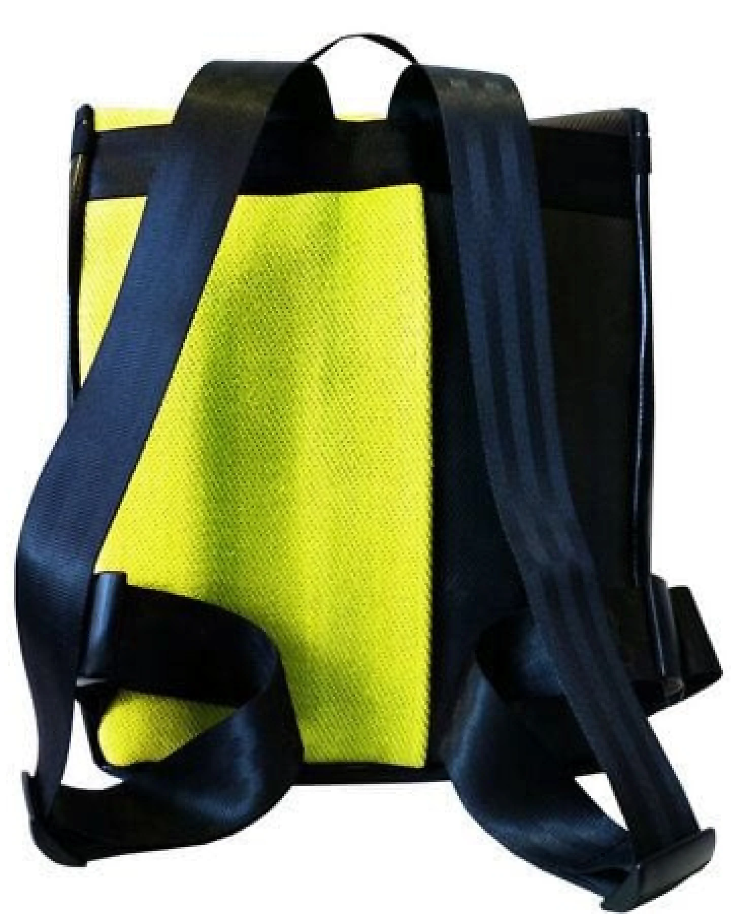 Leonca Rucksack aus Feuerwehrschlauch Rot, Weiss oder Gelb – Ansicht 3