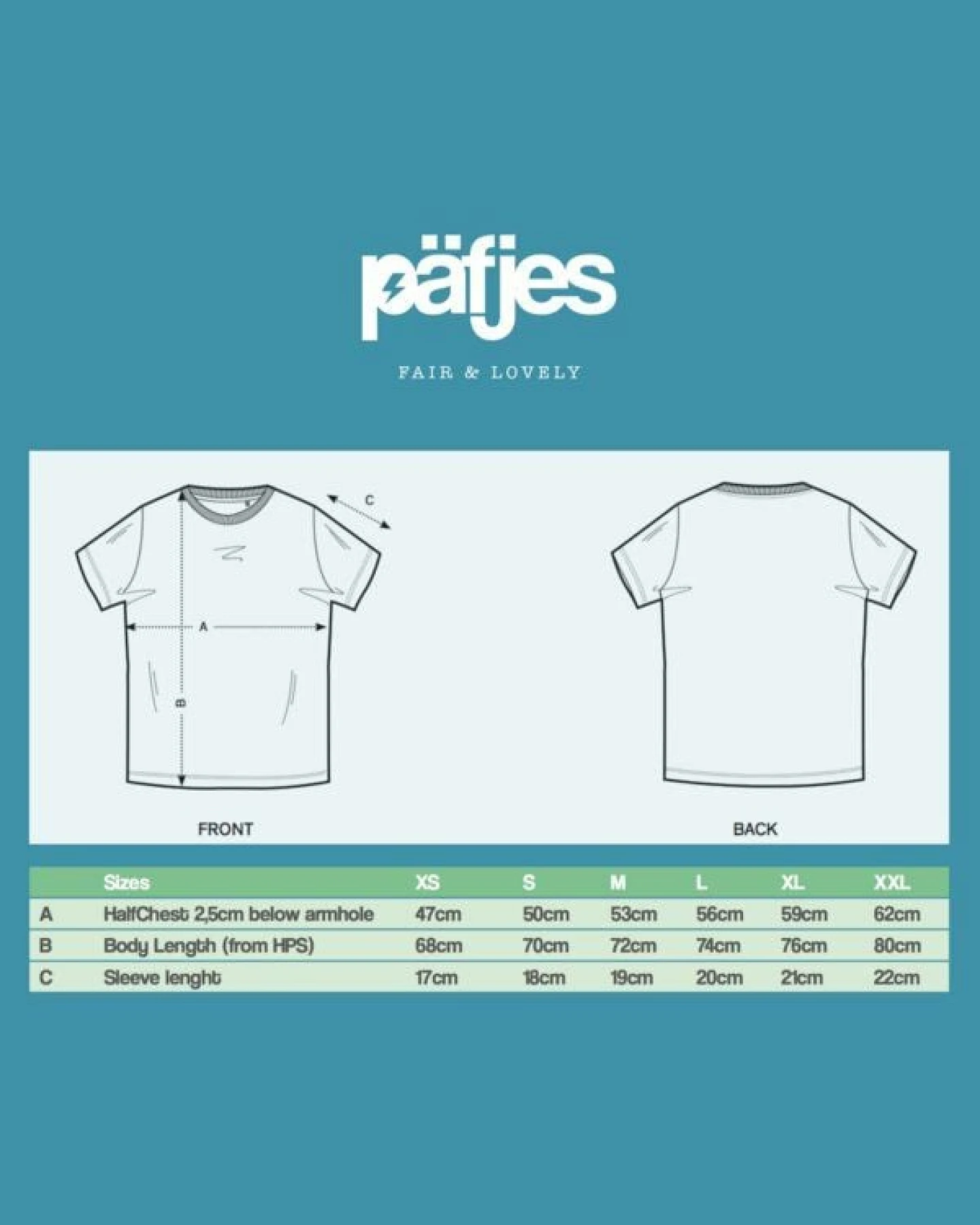 päfjes Schnick Schnack Schnuck - Fair gehandeltes Männer/ Unisex T-Shirt - Slub Darkgreen – Ansicht 4