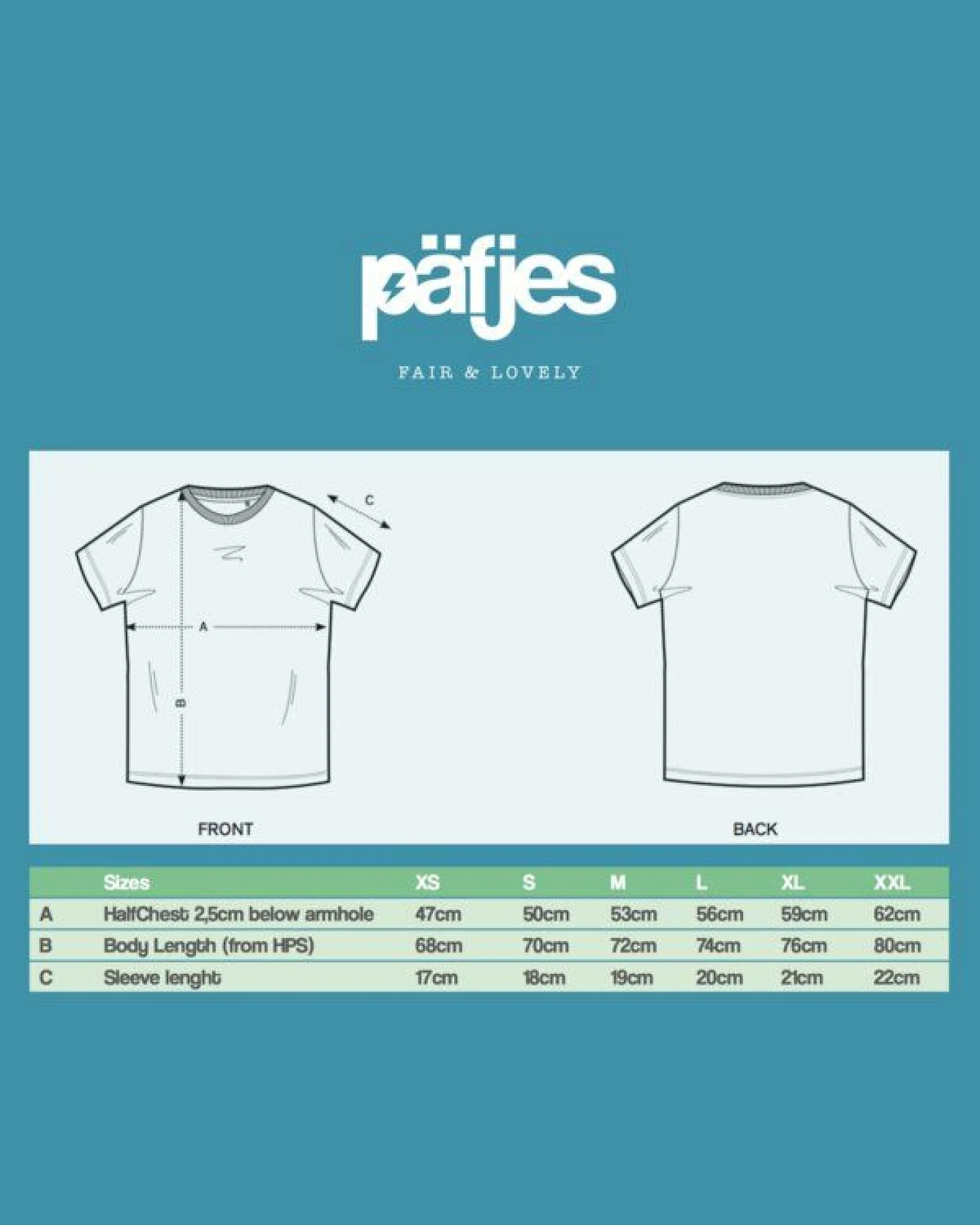 päfjes Schnick Schnack Schnuck - Fair gehandeltes Männer/ Unisex T-Shirt - Slub Darkgreen – Ansicht 4