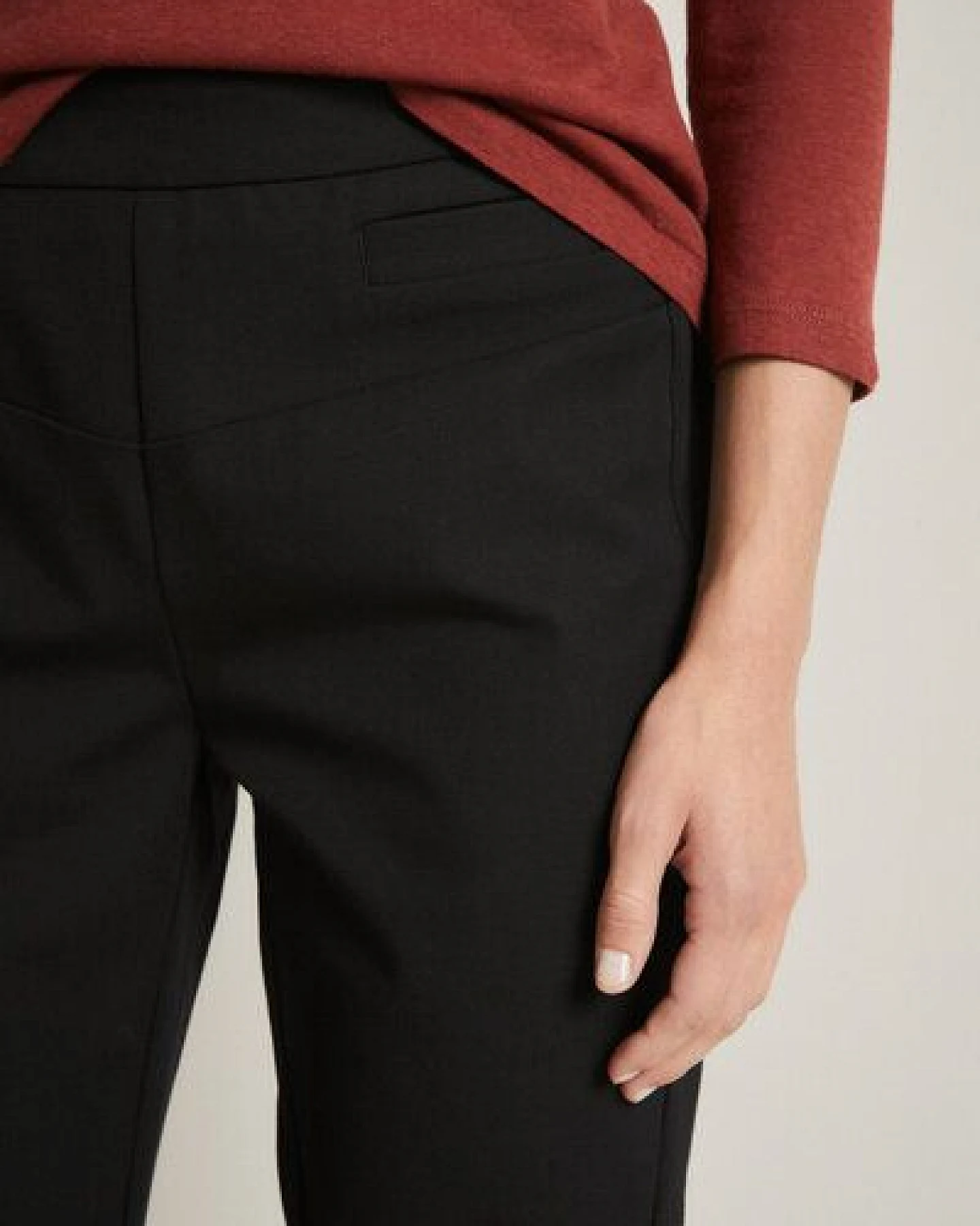 LANIUS Slim Fit Hose aus Bio-Baumwolle mit Comfort Stretch – Ansicht 3