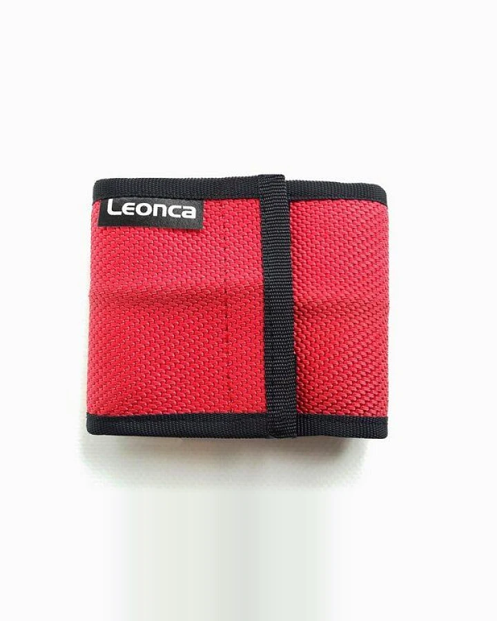 Leonca Portemonnaie aus Feuerwehrschlauch Gelb/Weiß/Rot