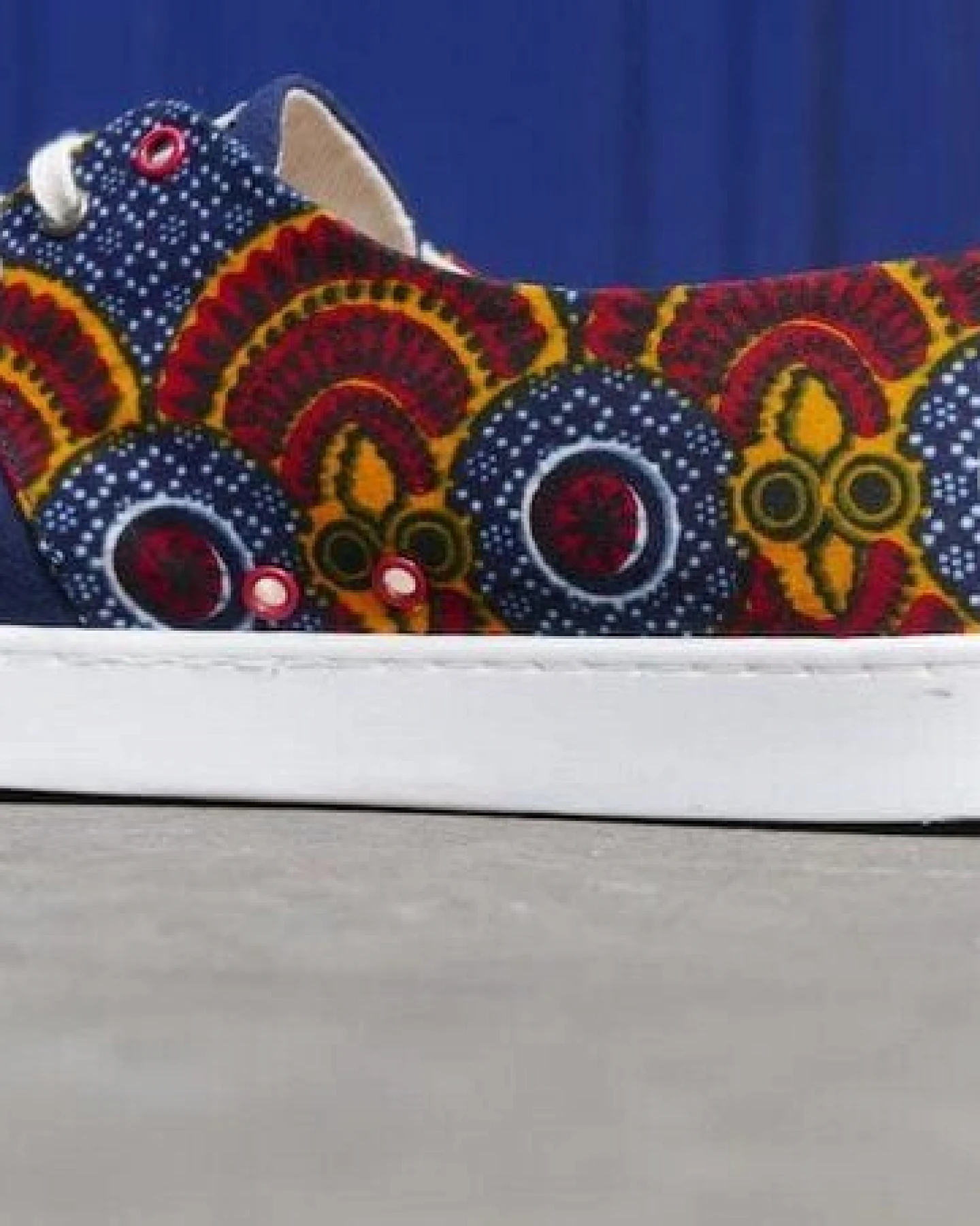 PANAFRICA Bunte Sneaker - Tombouctou - Blau - Unisex – Ansicht 2