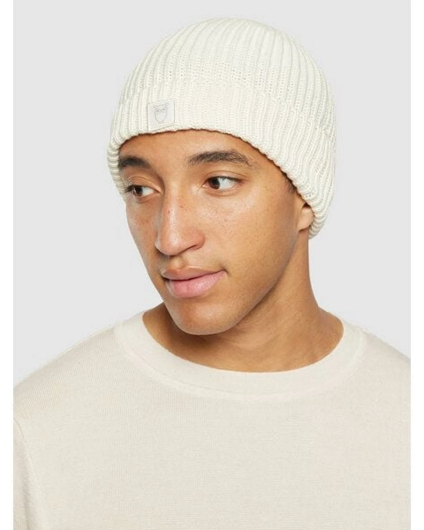 KnowledgeCotton Apparel Mütze - LEAF Ribbing hat – Ansicht 3