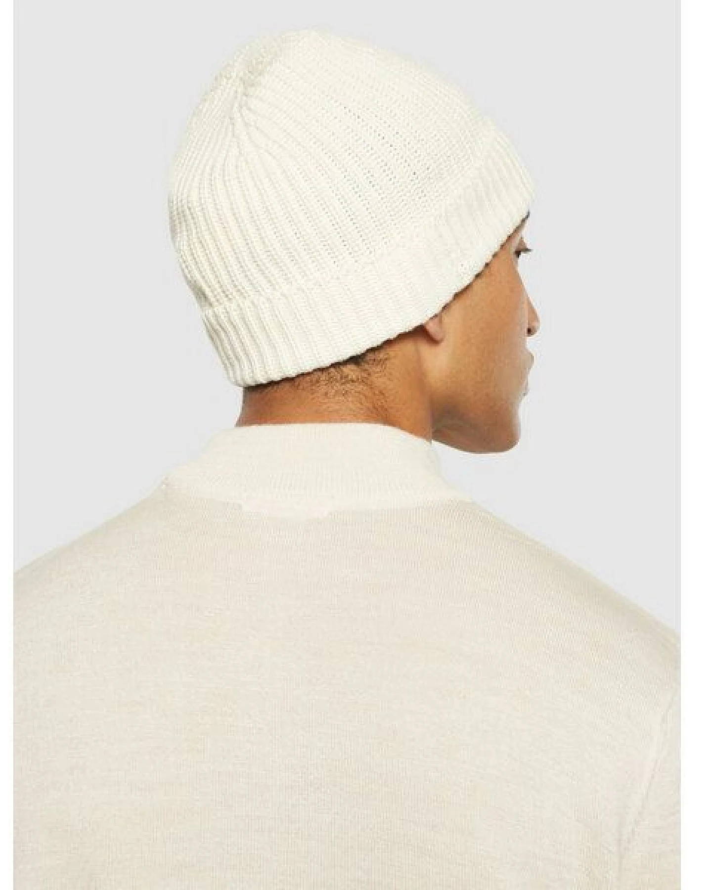 KnowledgeCotton Apparel Mütze - LEAF Ribbing hat – Ansicht 4