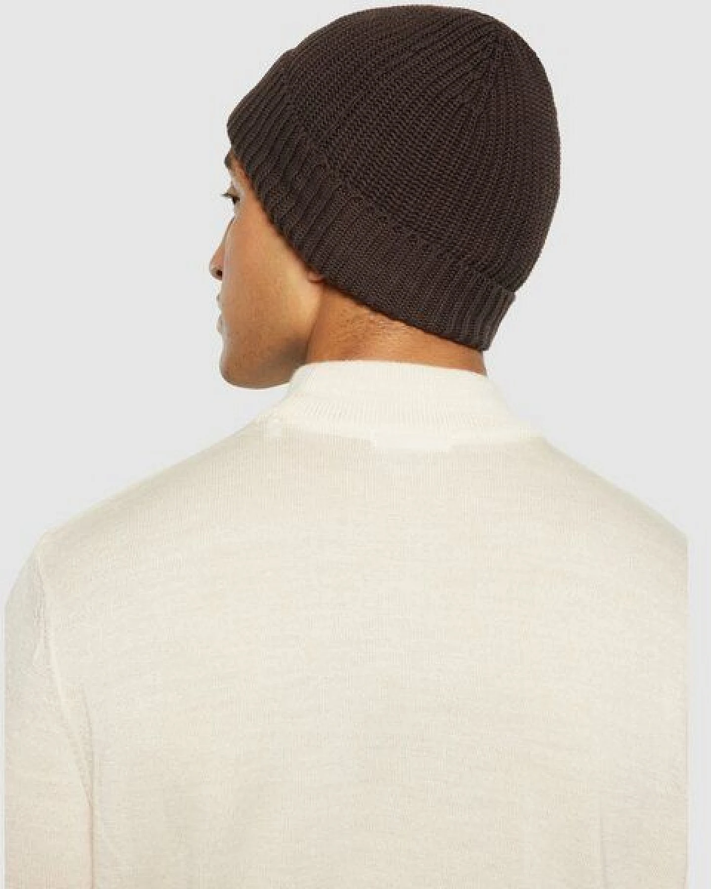 KnowledgeCotton Apparel Mütze - LEAF Ribbing hat – Ansicht 4