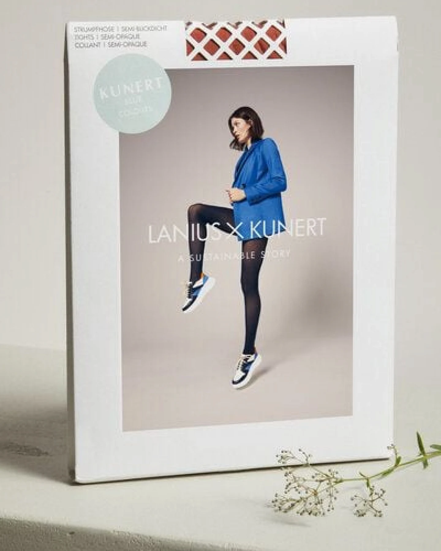 LANIUS Kunert Blue Strumpfhose aus Econyl® – Ansicht 4