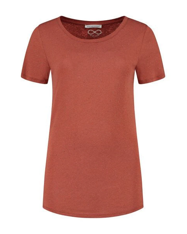 Blue LOOP Originals Denimcel Melange T-shirt - Rust