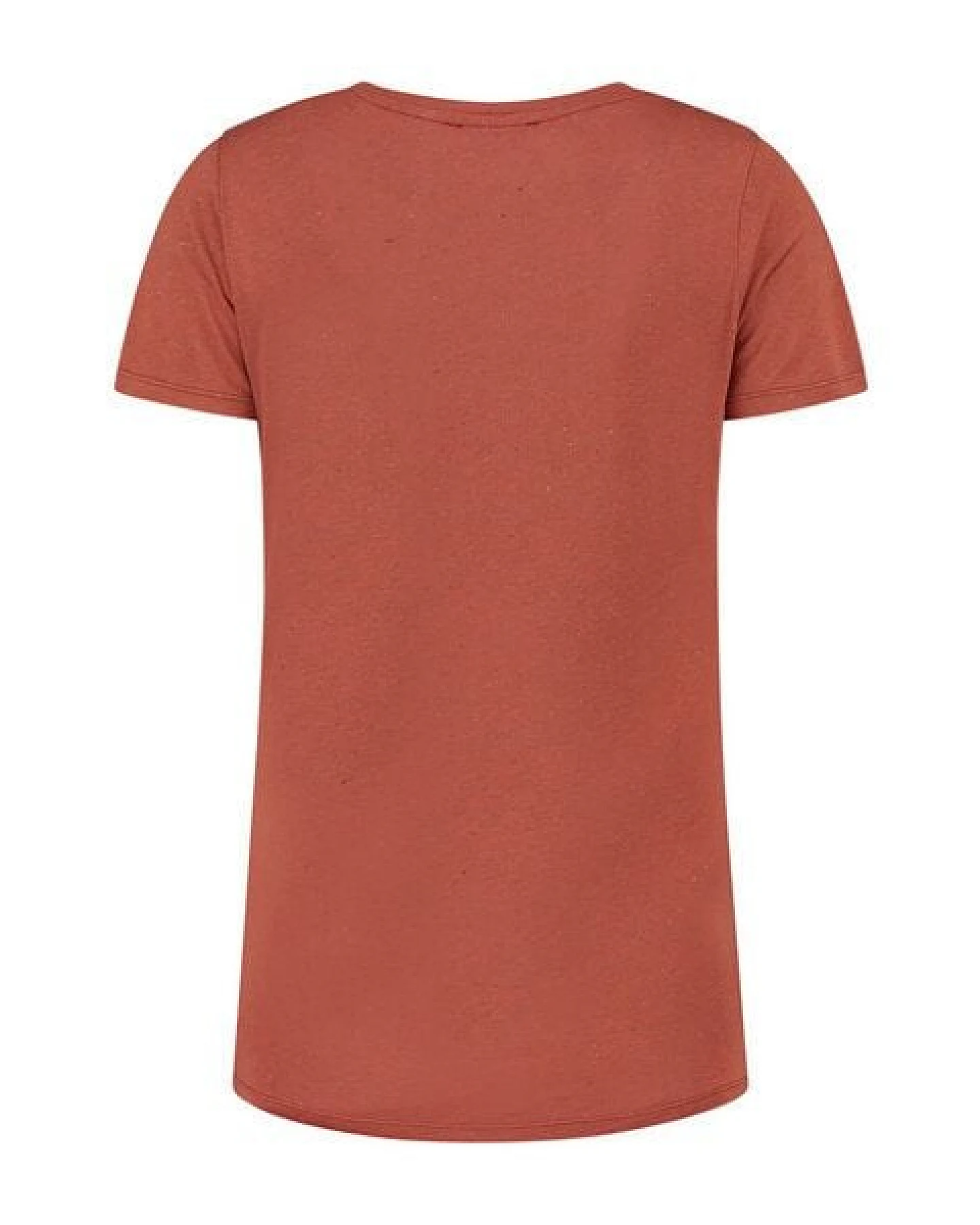 Blue LOOP Originals Denimcel Melange T-shirt - Rust – Ansicht 2