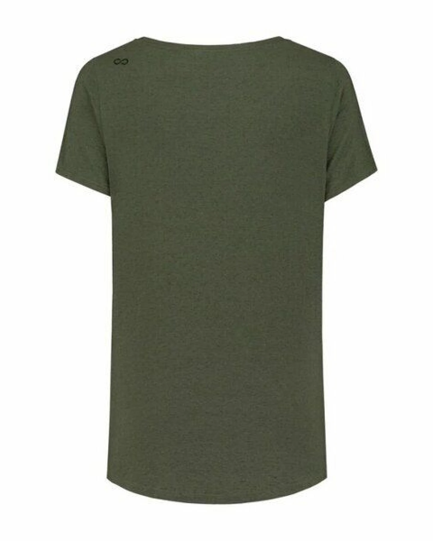 Blue LOOP Originals Denimcel Melange T-shirt - Rust – Ansicht 2