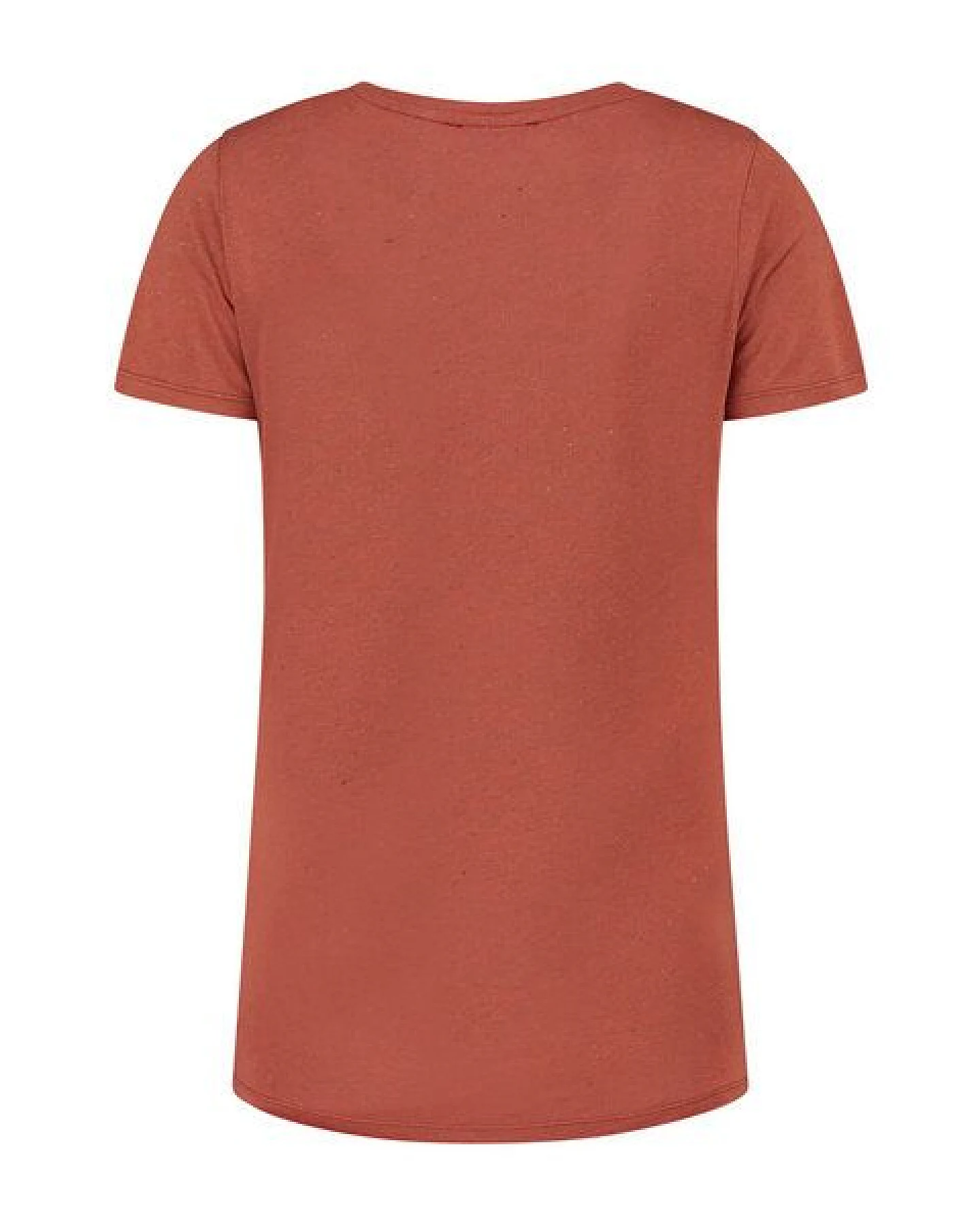Blue LOOP Originals Denimcel Melange T-shirt - Rust – Ansicht 2