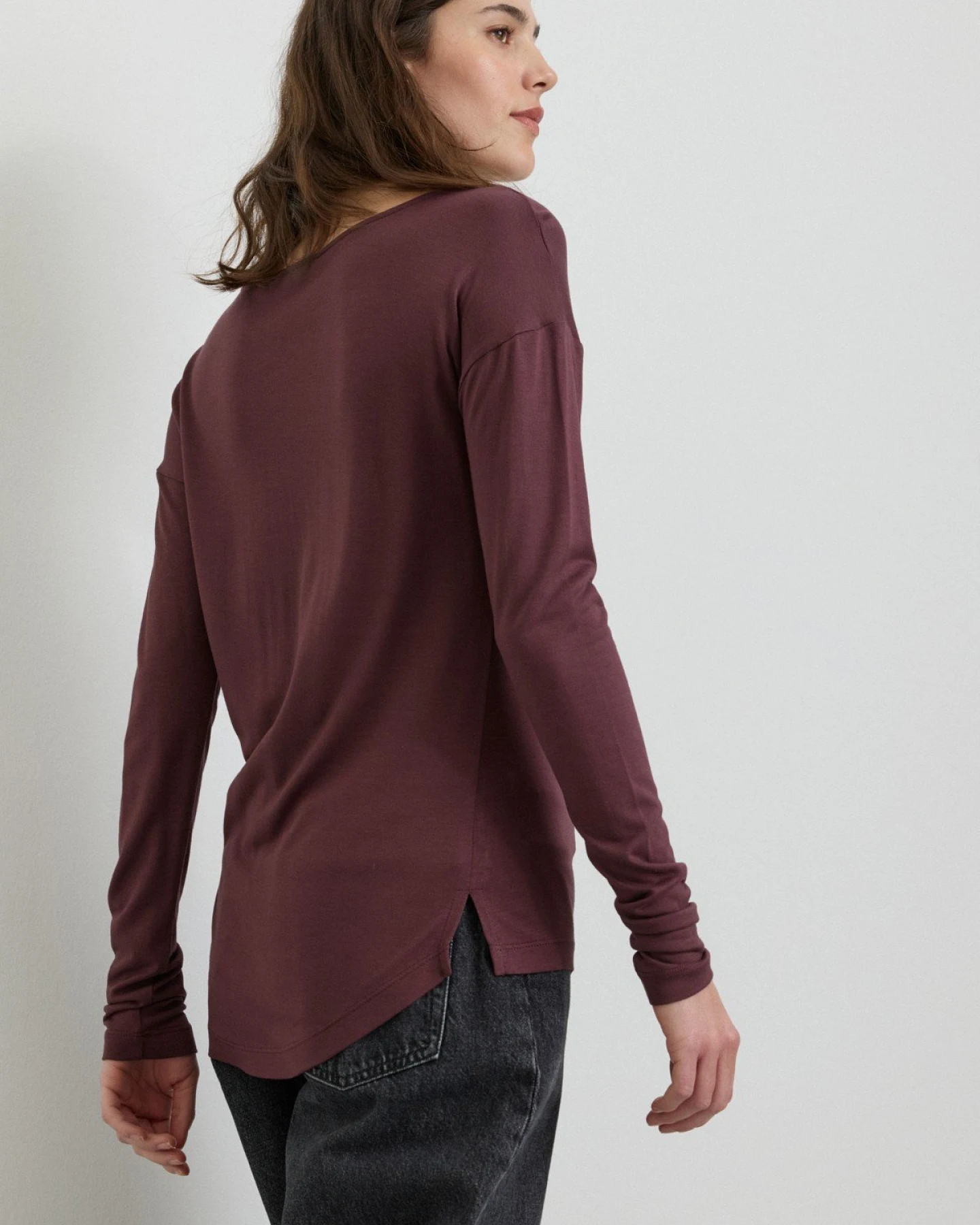 Longsleeve Fuchsia – Ansicht 3