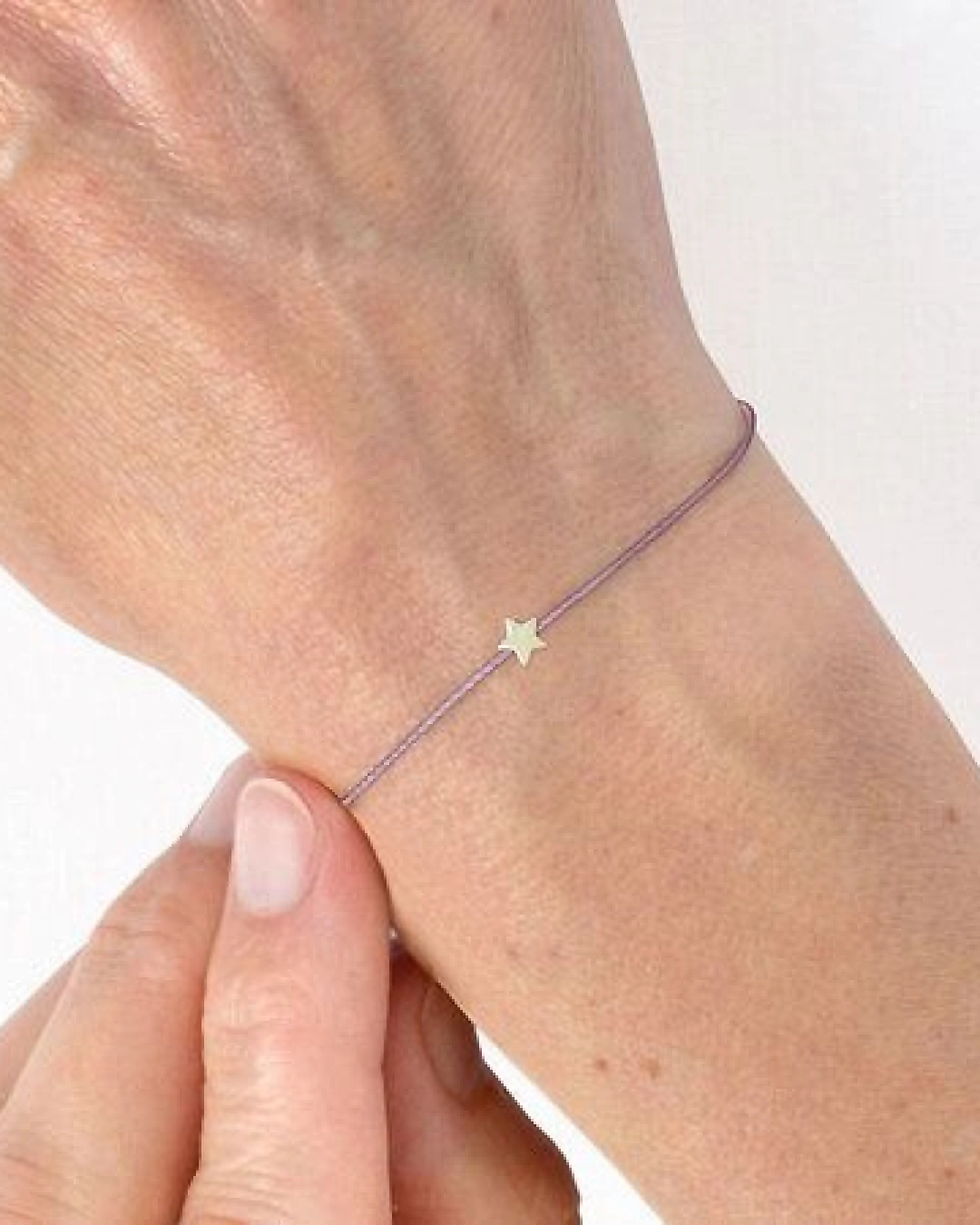 renna deluxe MAKE A WISH – STERN Armband in Sterling Silber – Ansicht 3