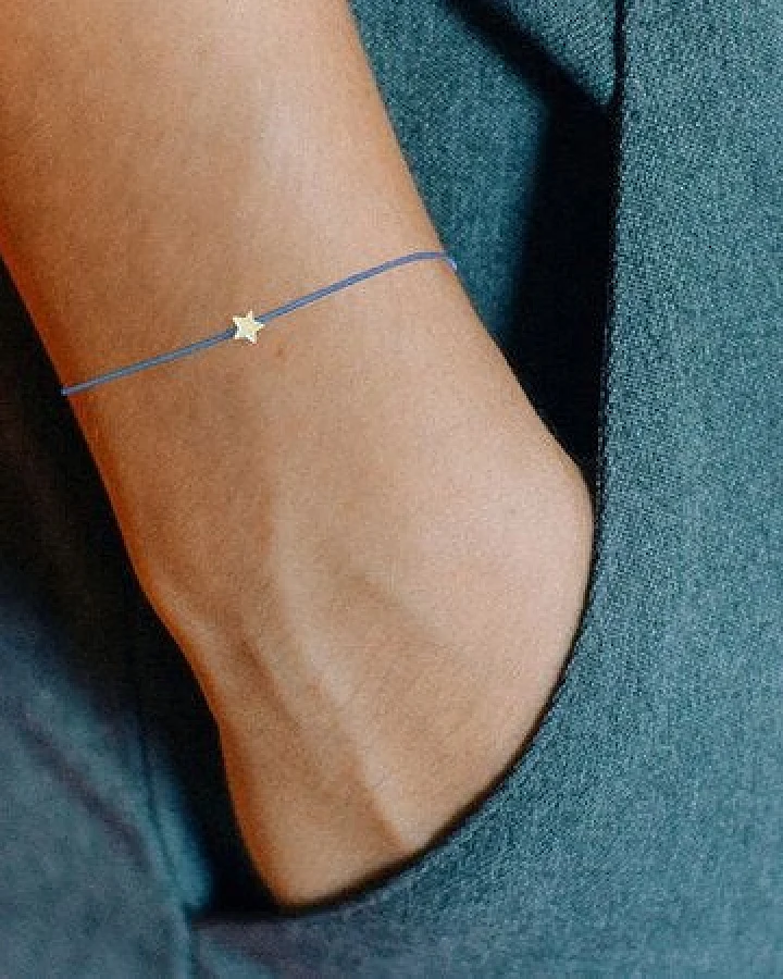 renna deluxe MAKE A WISH – STERN Armband in Sterling Silber