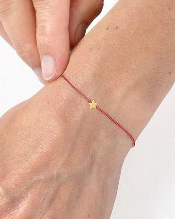 renna deluxe MAKE A WISH – STERN Armband Gold