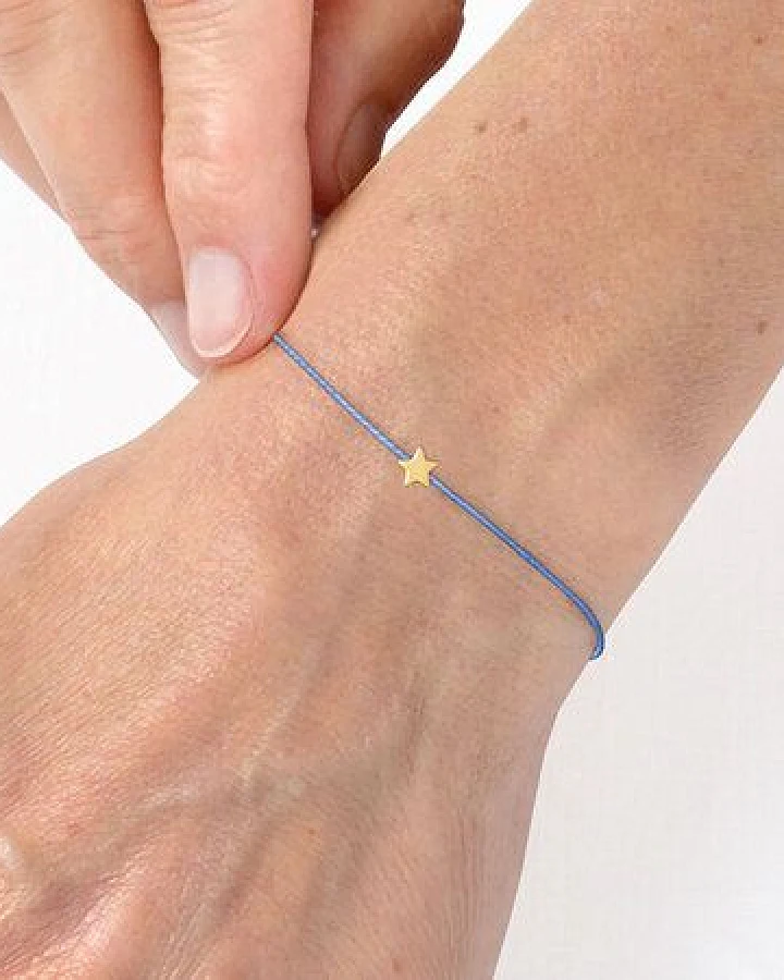 renna deluxe MAKE A WISH – STERN Armband Gold