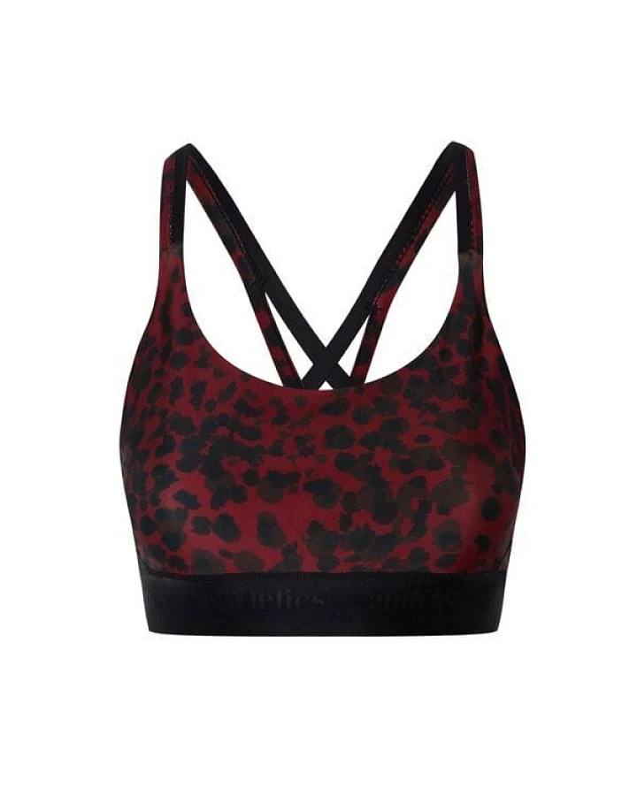 Ambiletics Yoga Sports BH –SUNSET GLOW LEOPARD