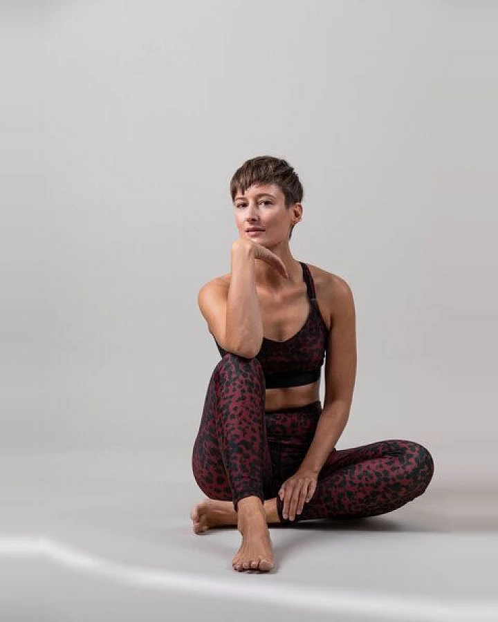 Ambiletics Yoga Leggings – SUNSET GLOW LEOPARD