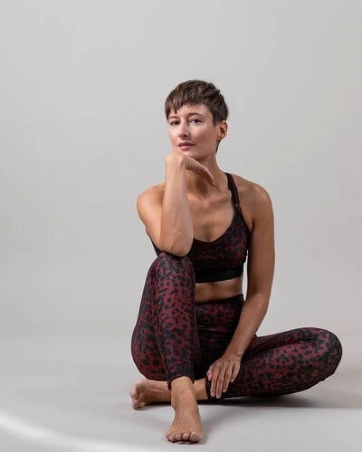 Ambiletics Yoga Leggings – SUNSET GLOW LEOPARD
