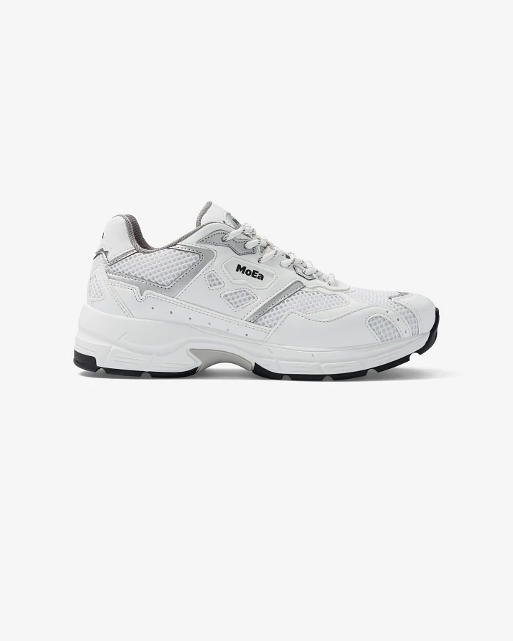 MoEa Herren vegan Sneaker Gen8 Weiß & Silber