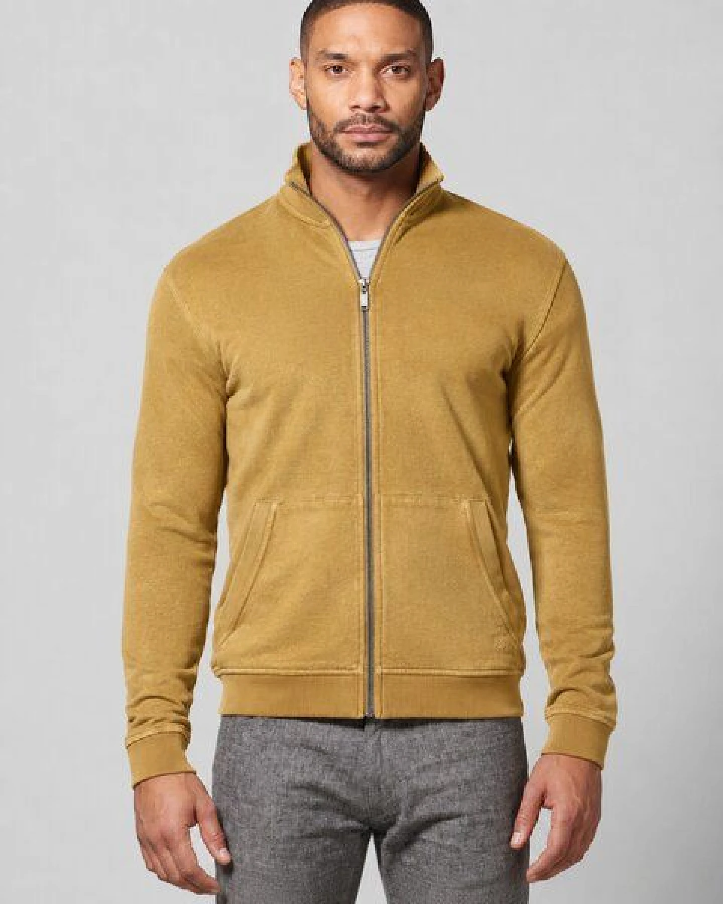 HempAge Herren Sweat-Jacke Hanf/Bio-Baumwolle – Ansicht 2