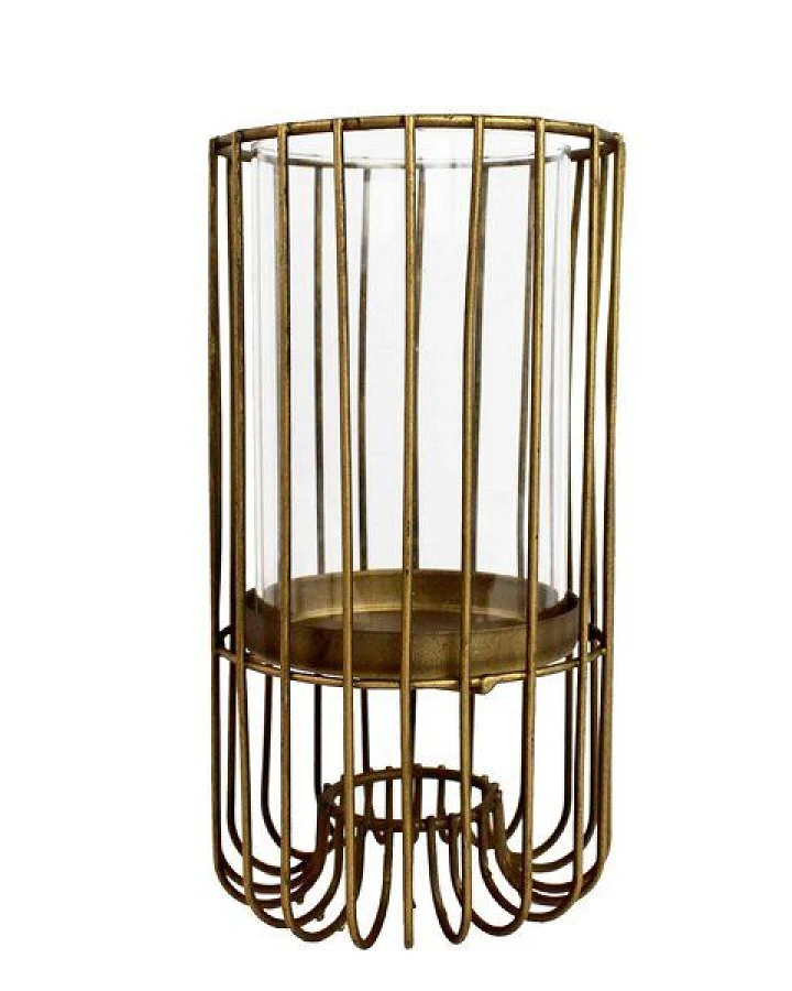 Mitienda Shop Windlicht modern, Teelichthalter 20cm