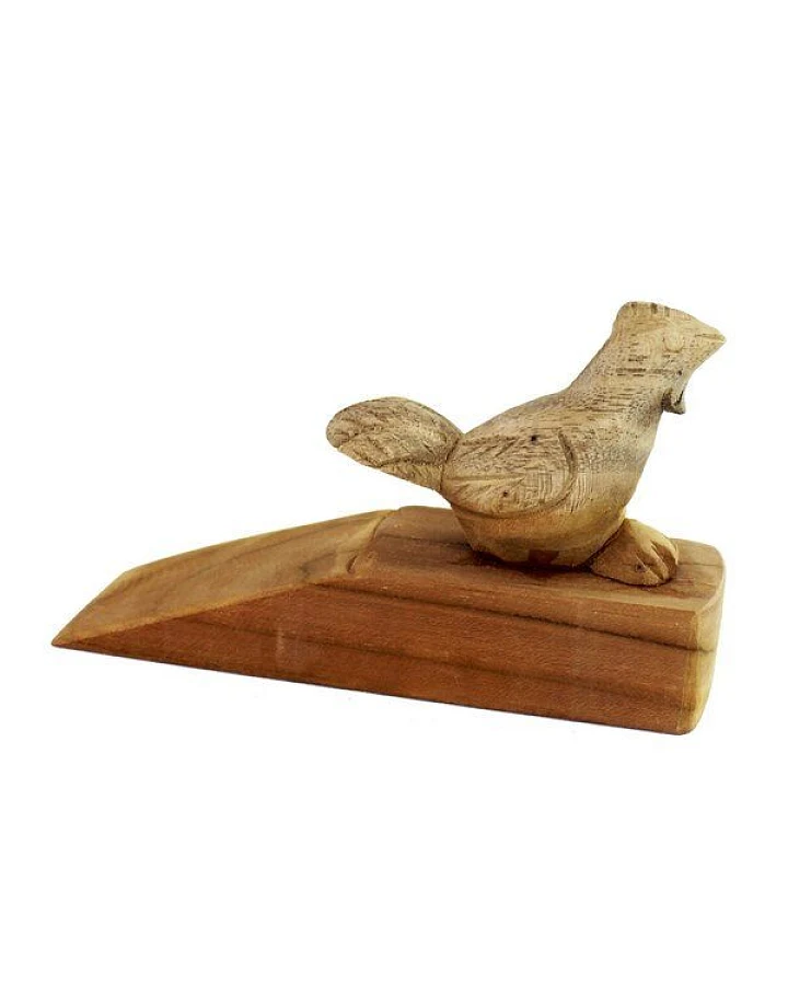 Mitienda Shop Türstopper aus Holz Hahn