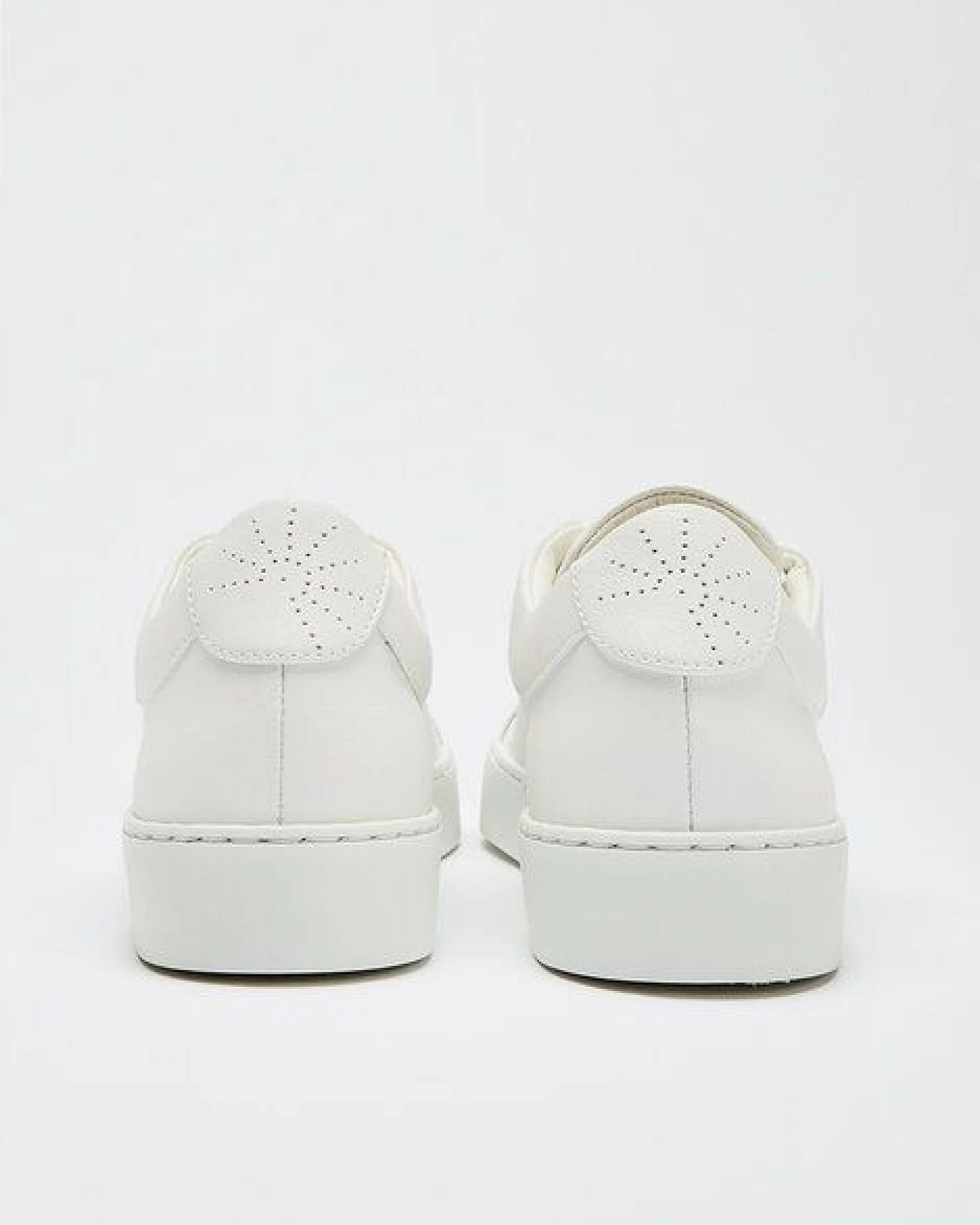 NINE TO FIVE #gràcia - minimalistischer Damen Laced Sneaker aus Bioleder – Ansicht 4