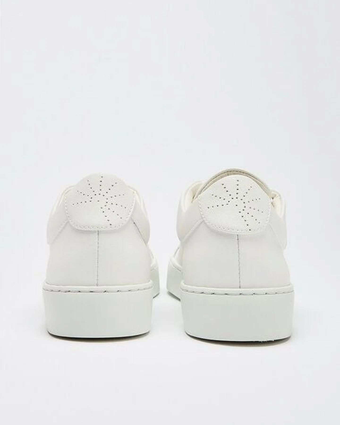 NINE TO FIVE #gràcia - minimalistischer Damen Laced Sneaker aus Bioleder – Ansicht 4