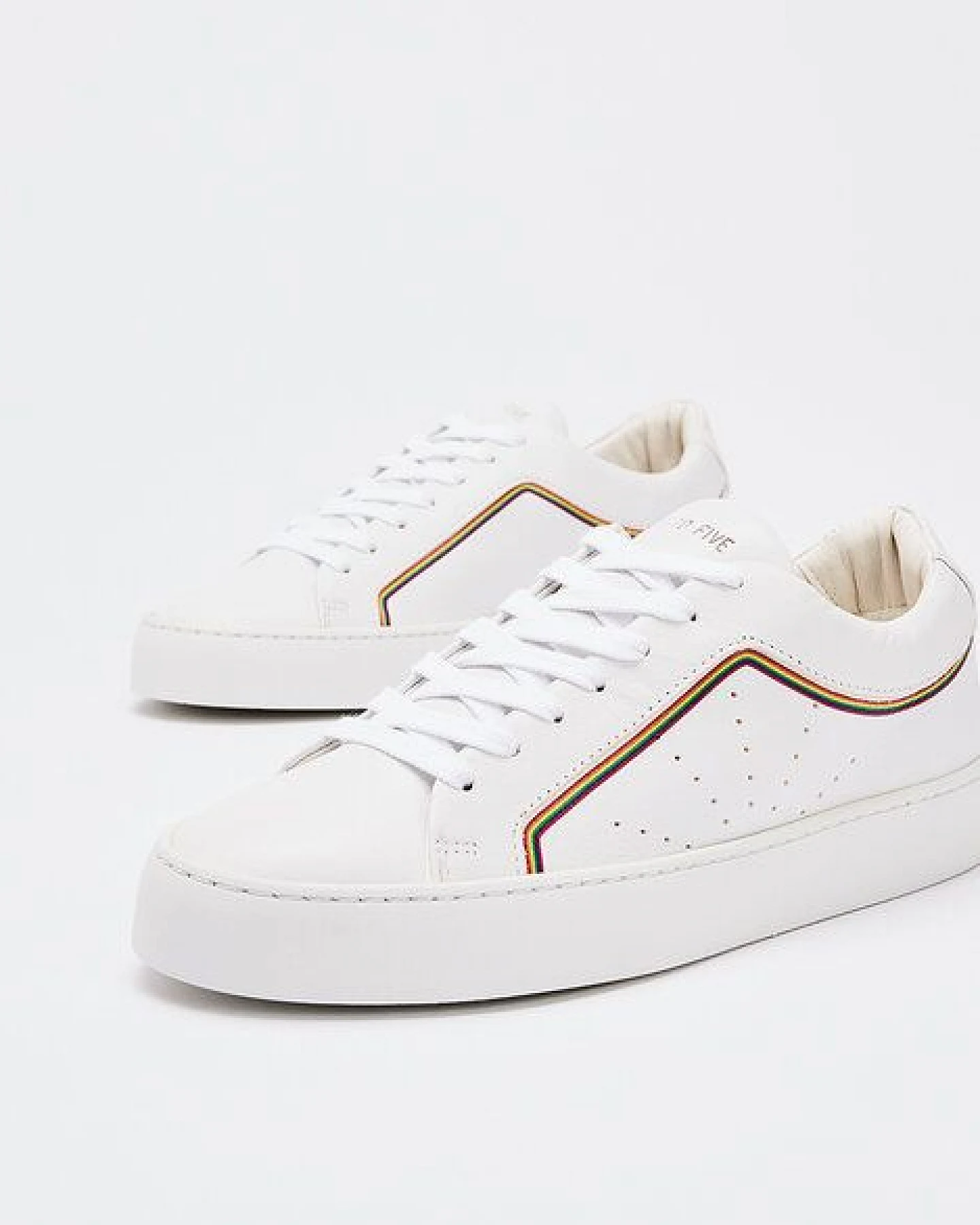 NINE TO FIVE #gràcia - minimalistischer Damen Laced Sneaker aus Bioleder – Ansicht 3