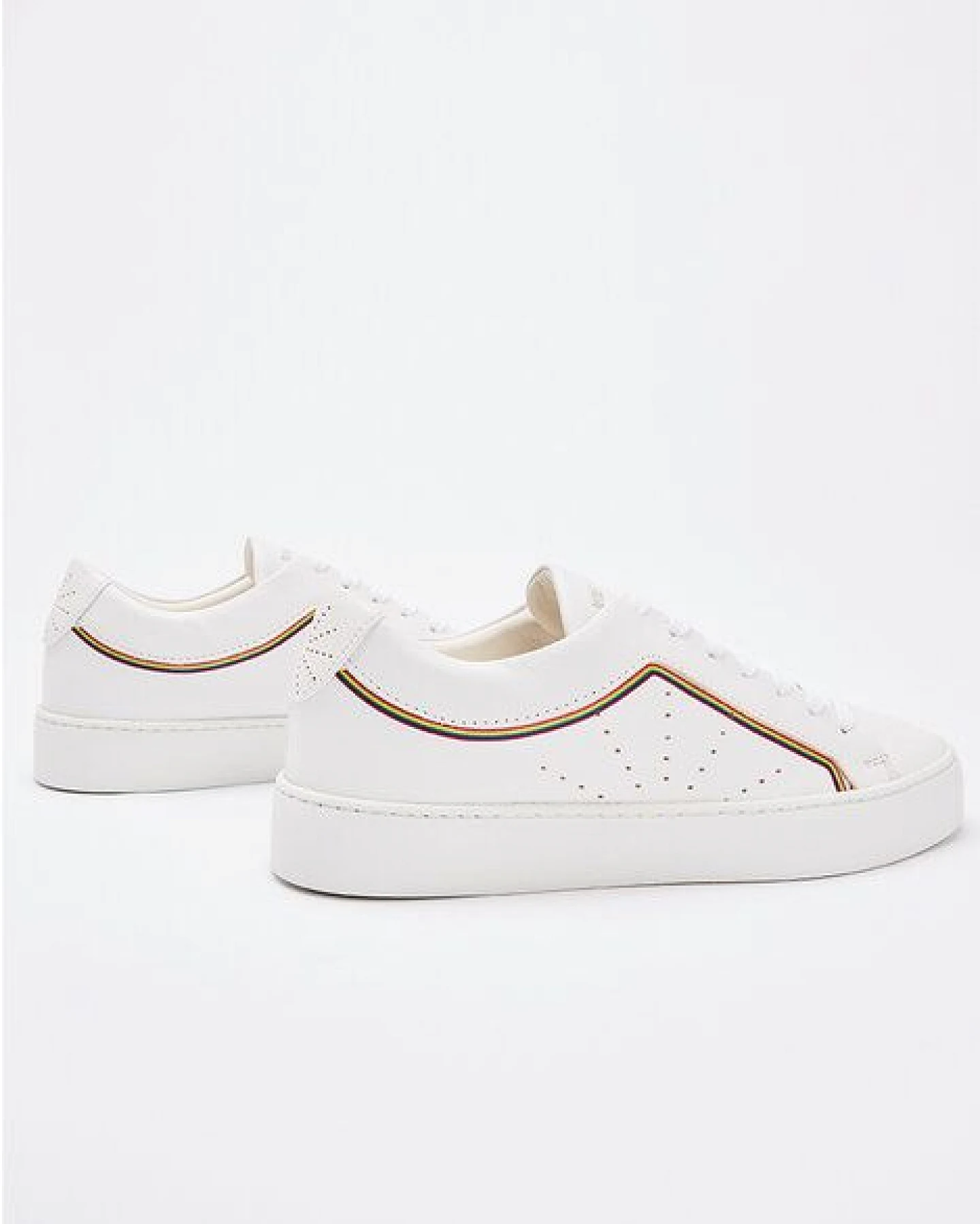 NINE TO FIVE #gràcia - minimalistischer Damen Laced Sneaker aus Bioleder – Ansicht 4