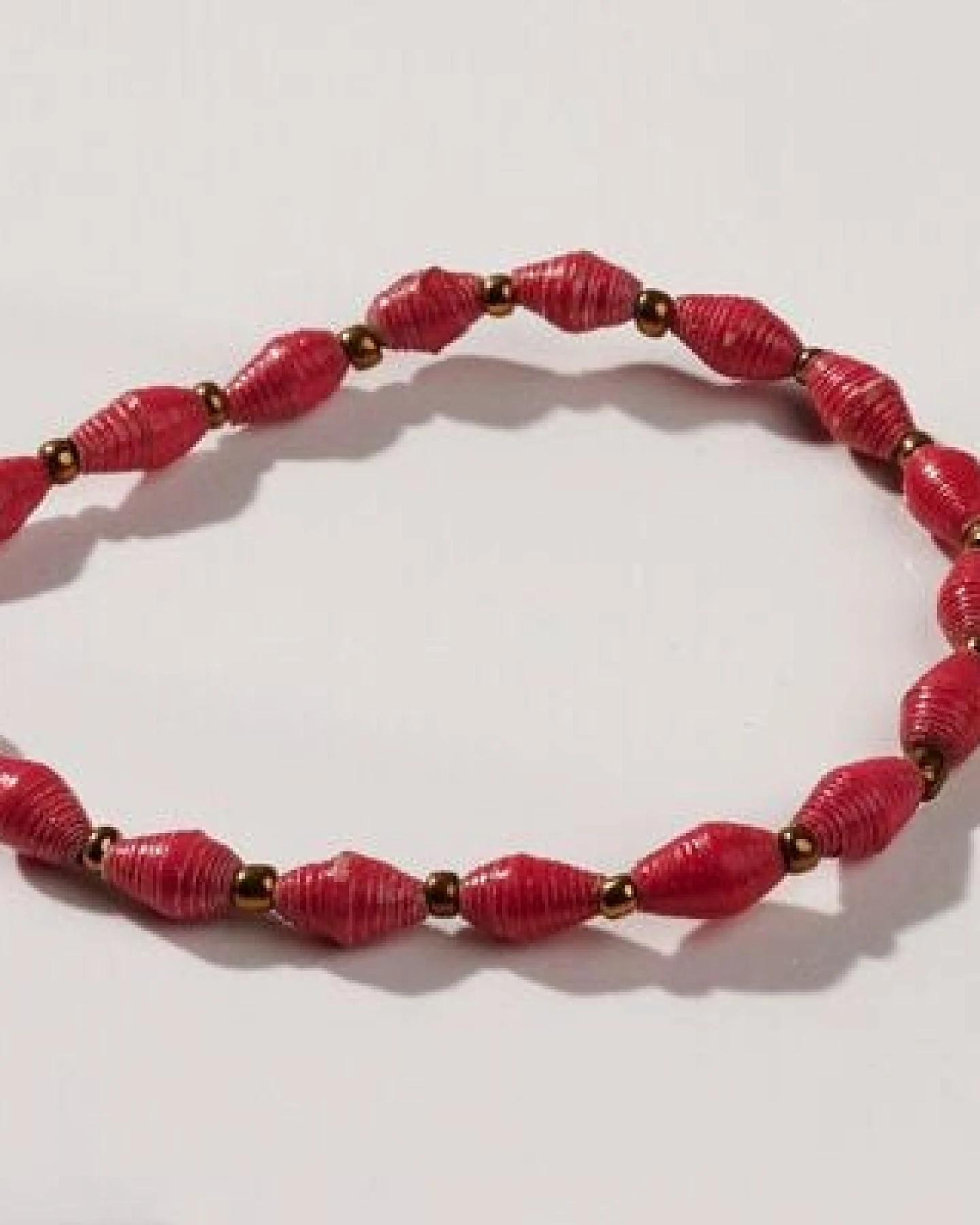 PEARLS OF AFRICA Filigranes Armband aus Papierperlen "ACHOLI" recycelt – Ansicht 2