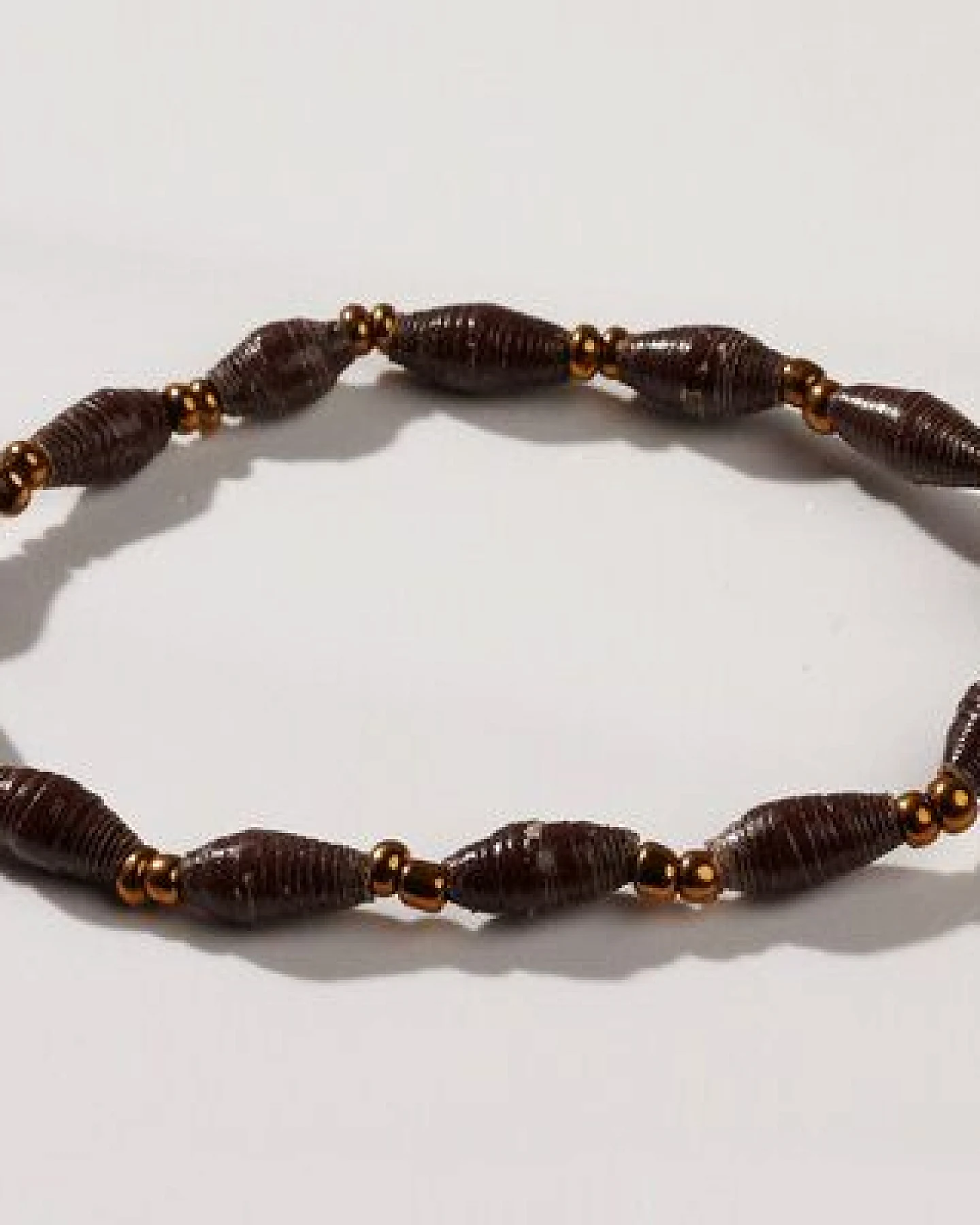 PEARLS OF AFRICA Filigranes Armband aus Papierperlen "ACHOLI" recycelt – Ansicht 2