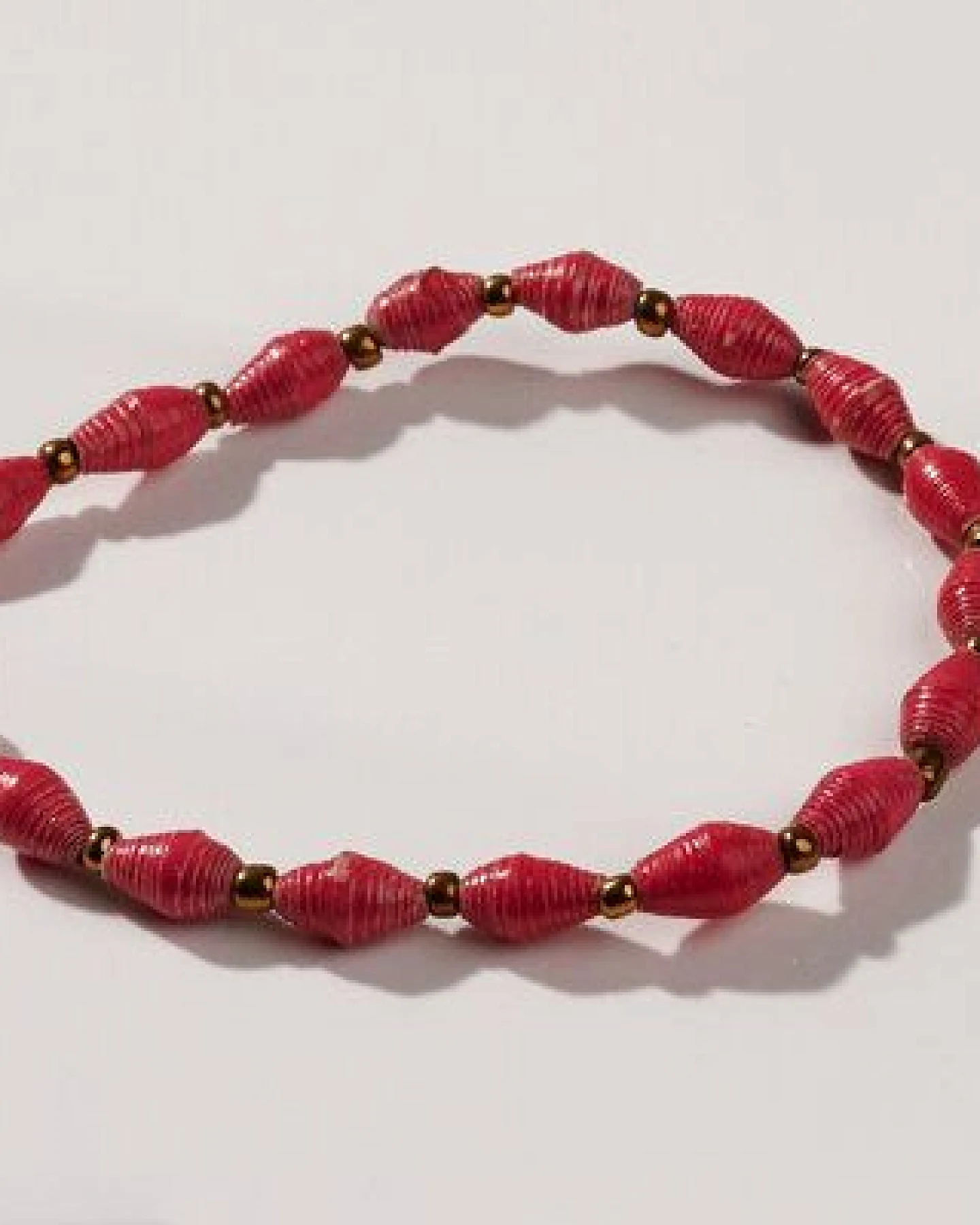PEARLS OF AFRICA Filigranes Armband aus Papierperlen "ACHOLI" recycelt – Ansicht 2
