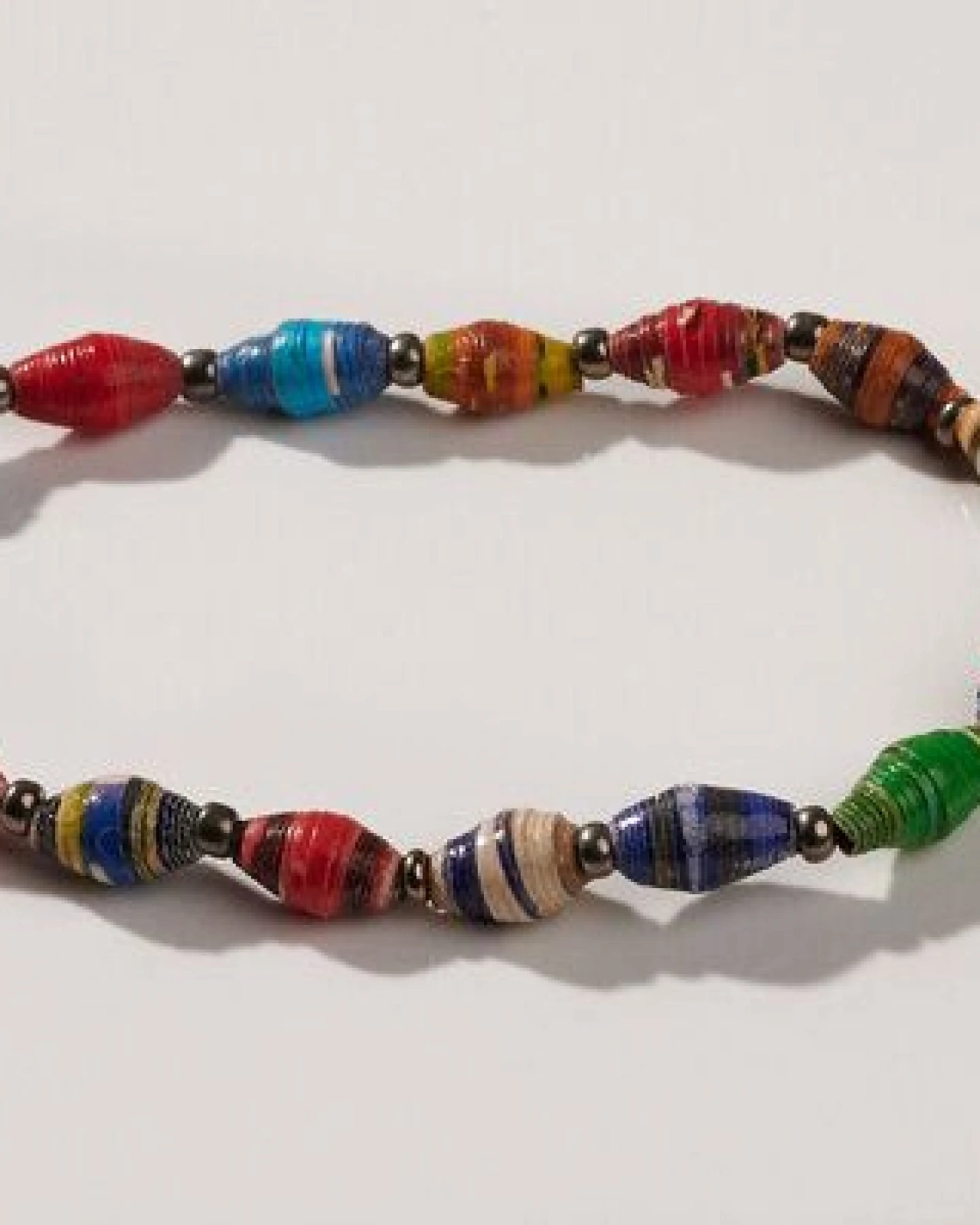 PEARLS OF AFRICA Filigranes Armband aus Papierperlen "ACHOLI" recycelt – Ansicht 2