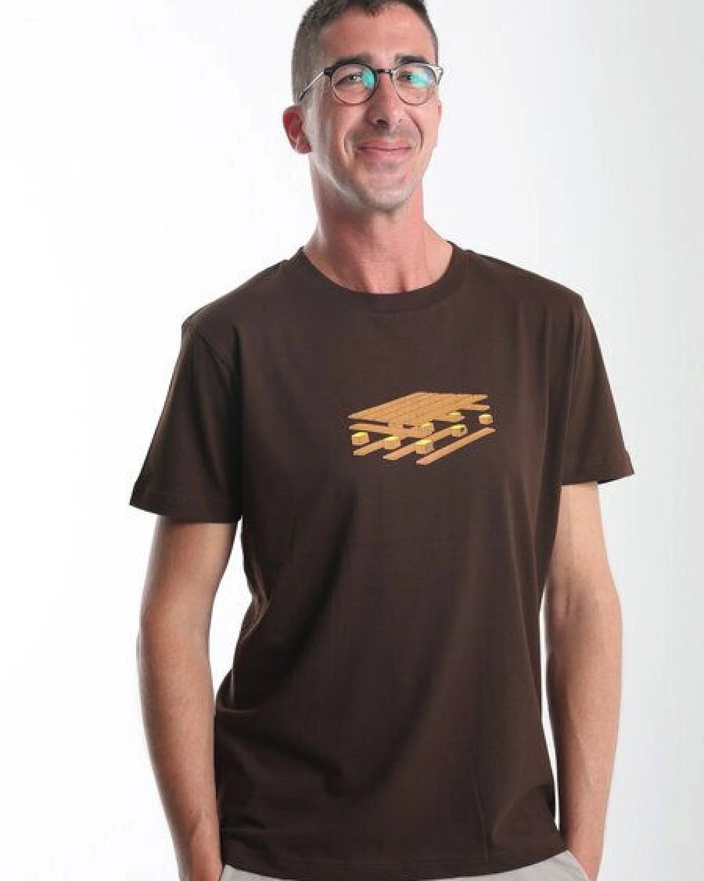 T-Shirtladen-Marktstrasse GmbH Palette braun Boy-T-Shirt – Ansicht 2
