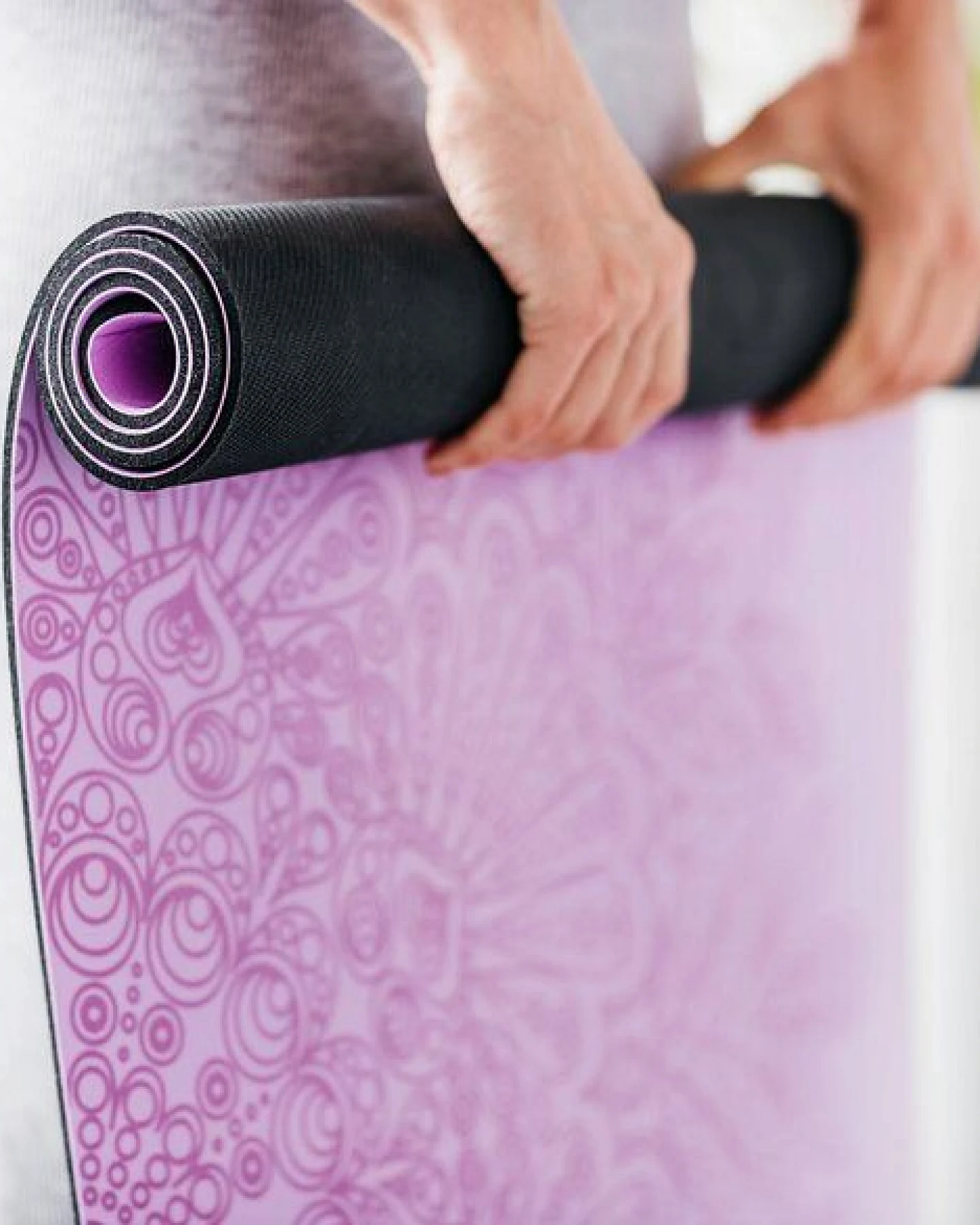 DIYogi Professionelle Yogamatte – Rutschfest, Naturkautschuk, Hautfreundlich & Öko-zertifiziert – Ansicht 2