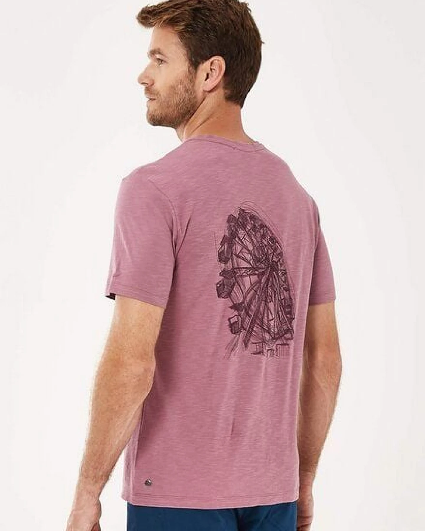 ORGANICATION T-Shirt aus Bio-Baumwolle mit Text-Print – Ansicht 4