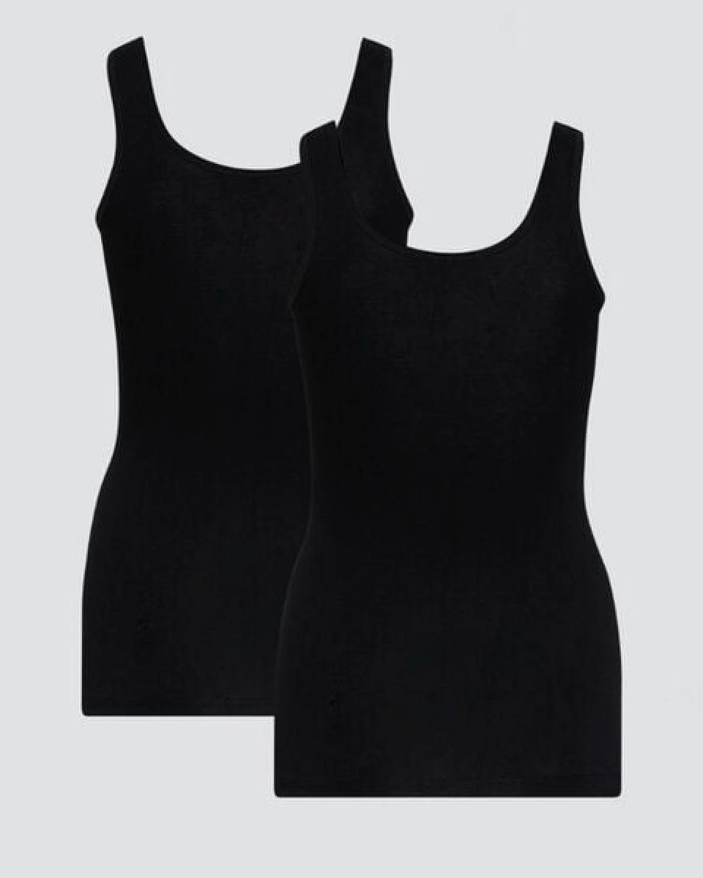 comazo|earth Fairtrade Unterhemd Achselträger, 2er Pack – Ansicht 2