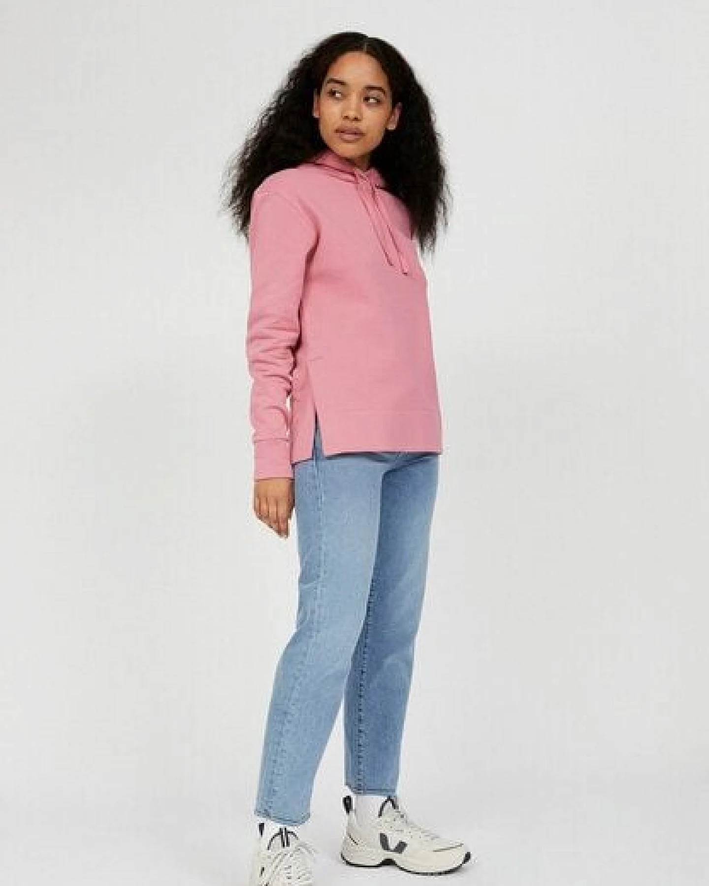 ARMEDANGELS HAAVIN LOGO - Damen Sweathoodie aus Bio-Baumwolle – Ansicht 4