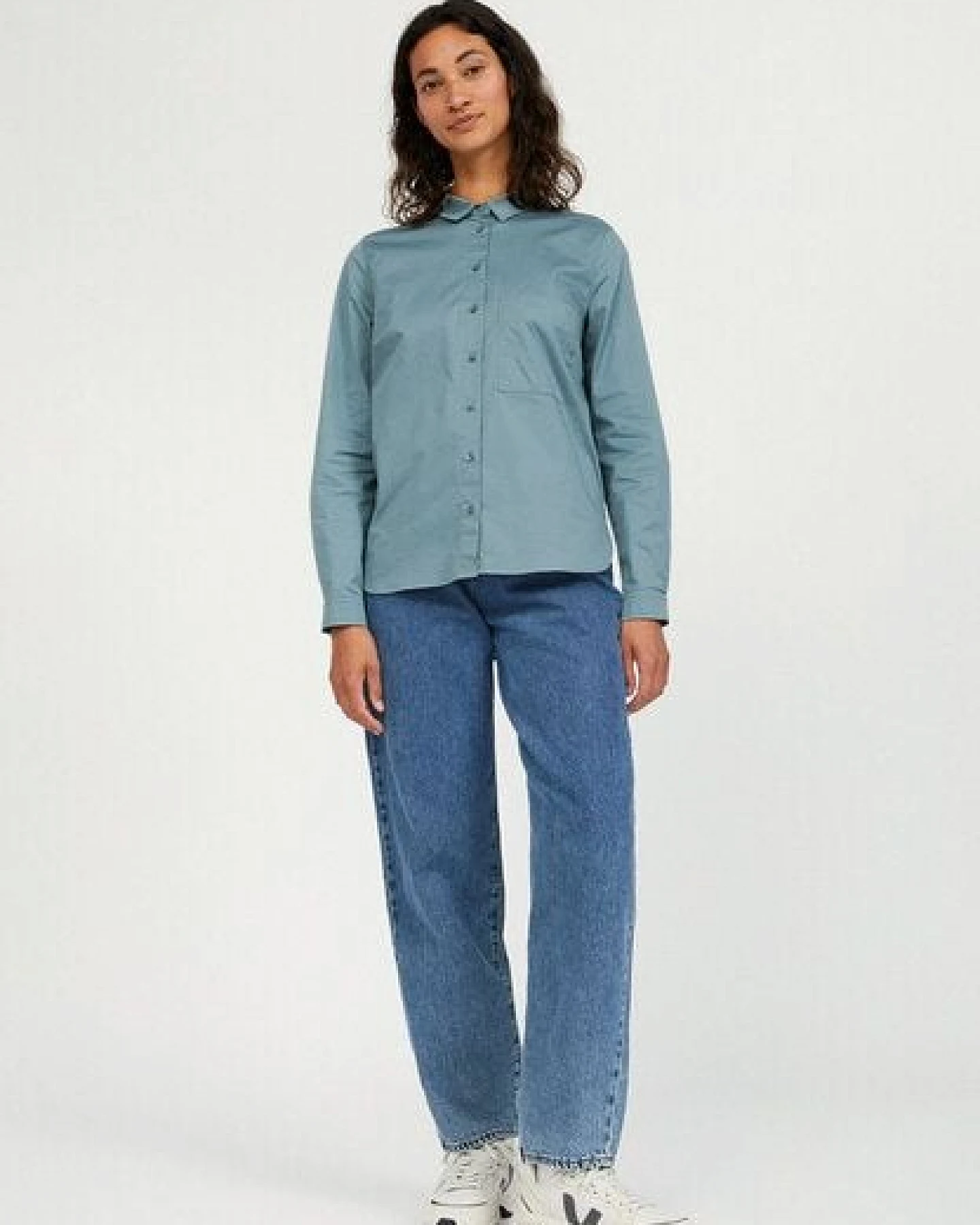 ARMEDANGELS PERNILLAA - Damen Bluse aus Bio-Baumwolle – Ansicht 4
