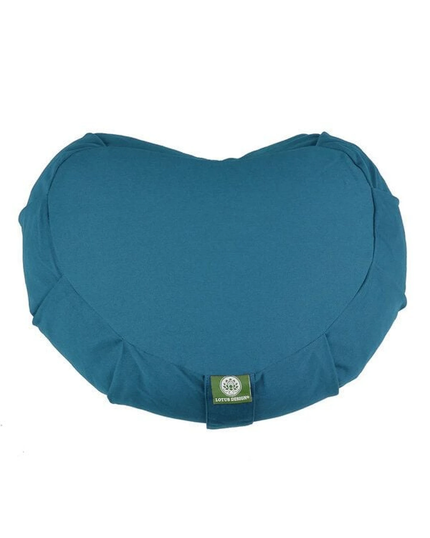 Meditationskissen Halbmond YOGAHERZ Lotus Design® - Bio-Buchweizenschalen – Ansicht 4
