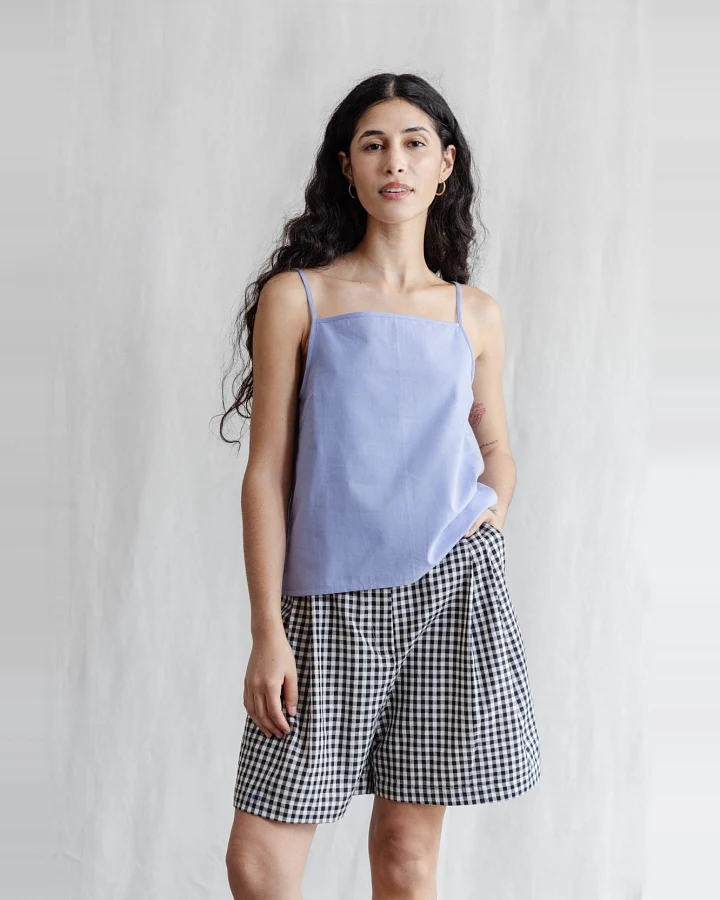 Jyoti Fair Works Damen vegan Tanktop Leela Lila Hellviolett