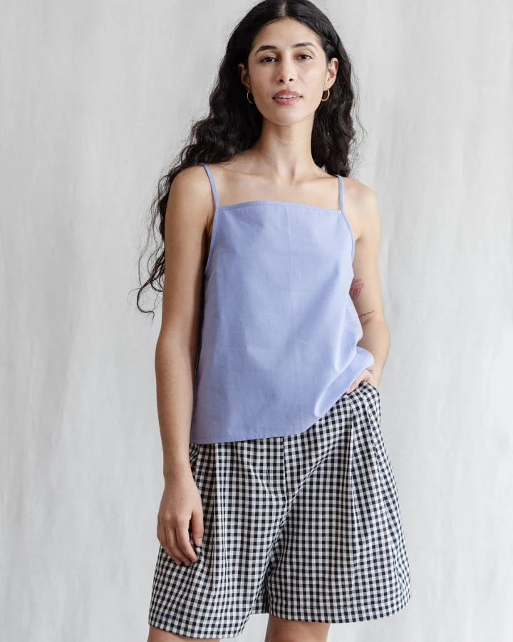 Jyoti Fair Works Damen vegan Tanktop Leela Lila Hellviolett