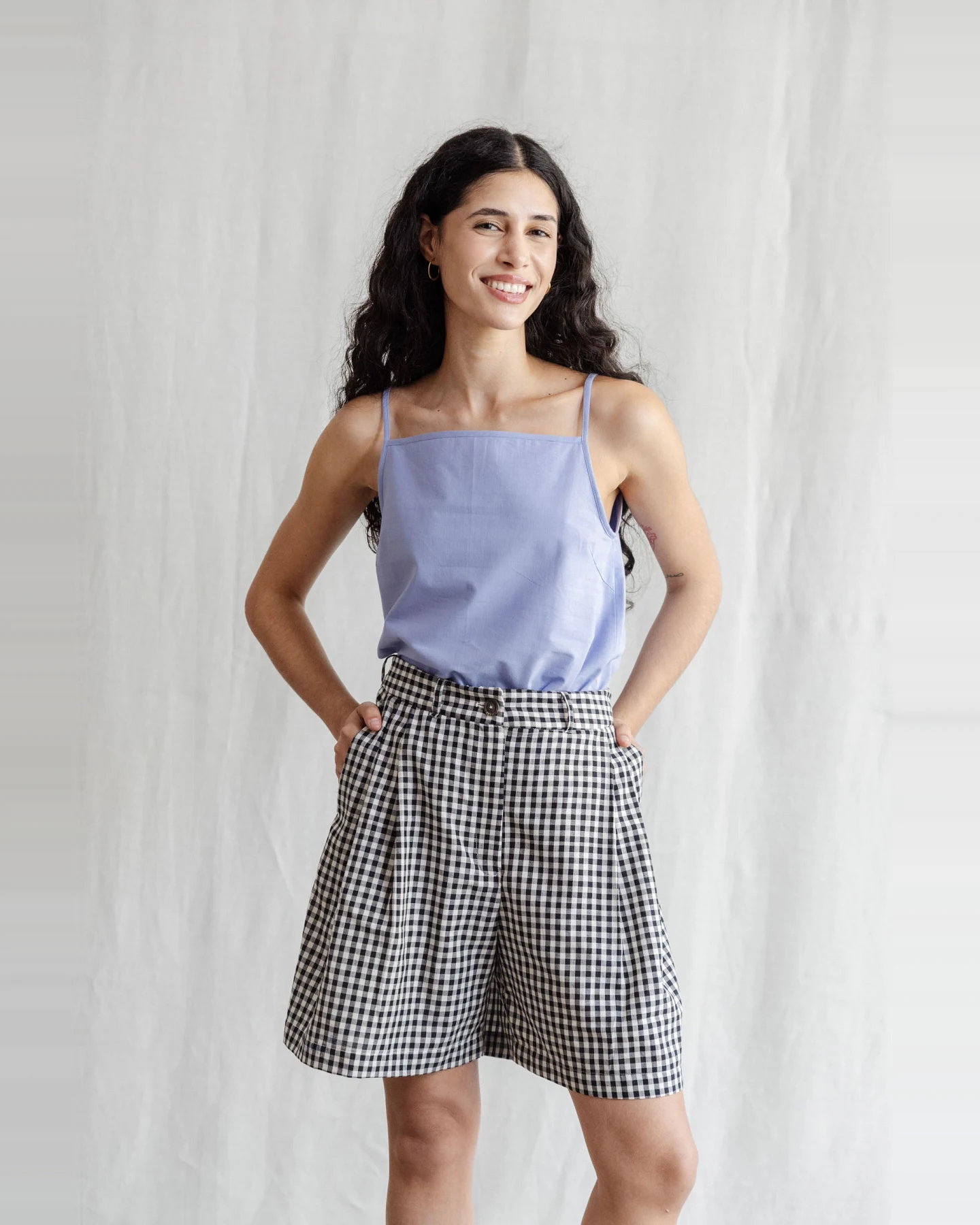 Jyoti Fair Works Damen vegan Tanktop Leela Lila Hellviolett – Ansicht 2