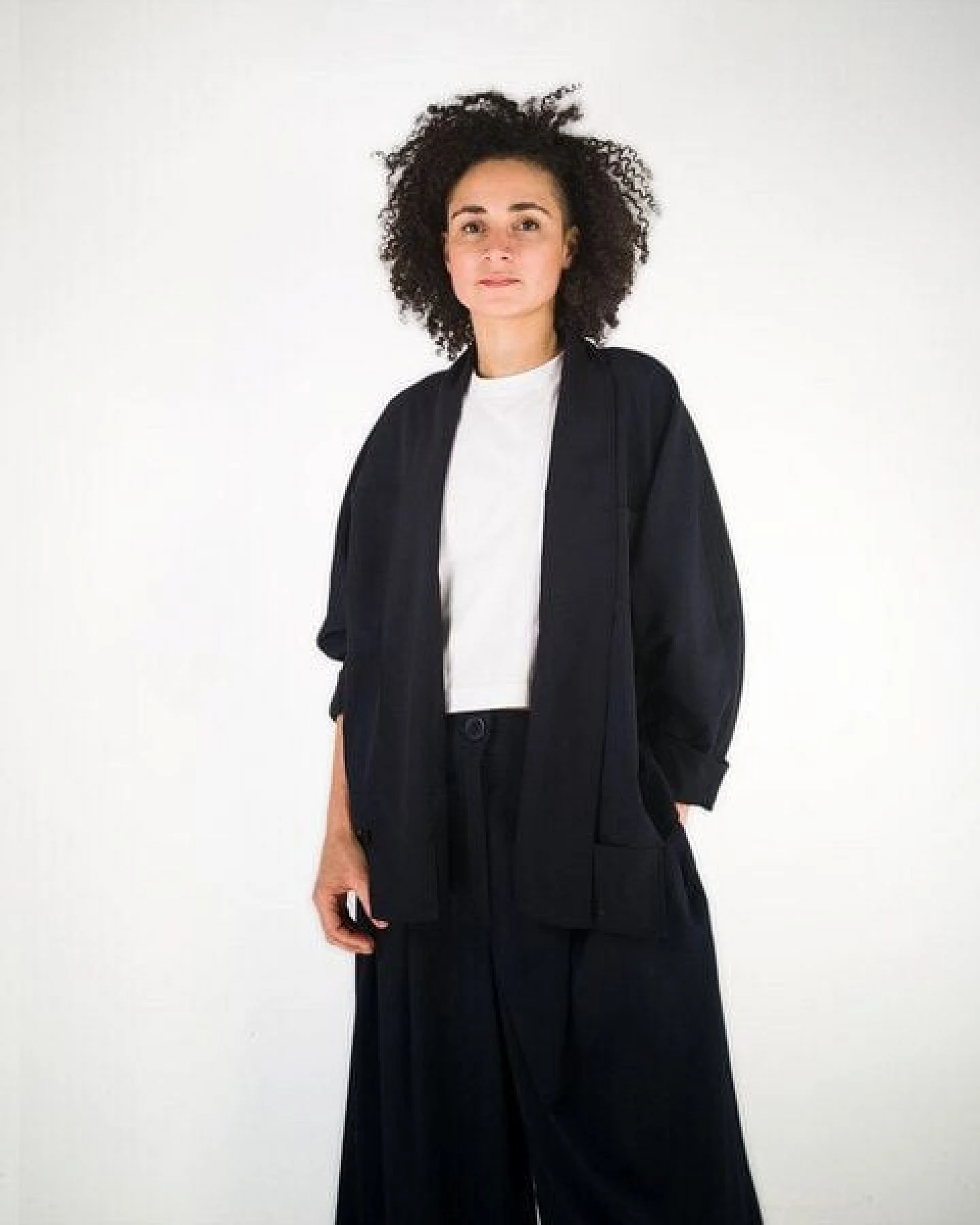 keijn SMOOTH BLUE Hemdjacke mit Schalkragen – Ansicht 3