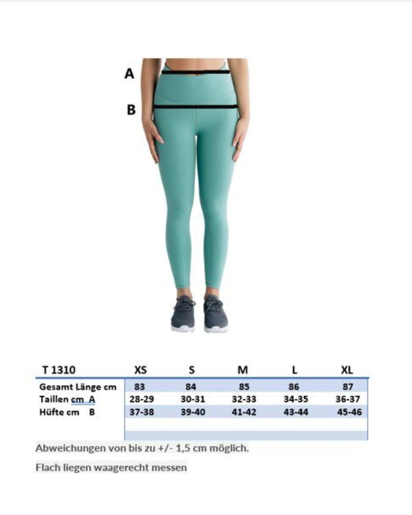 True North Damen 7/8 Leggings aus Bio-Baumwolle T1310 – Ansicht 4