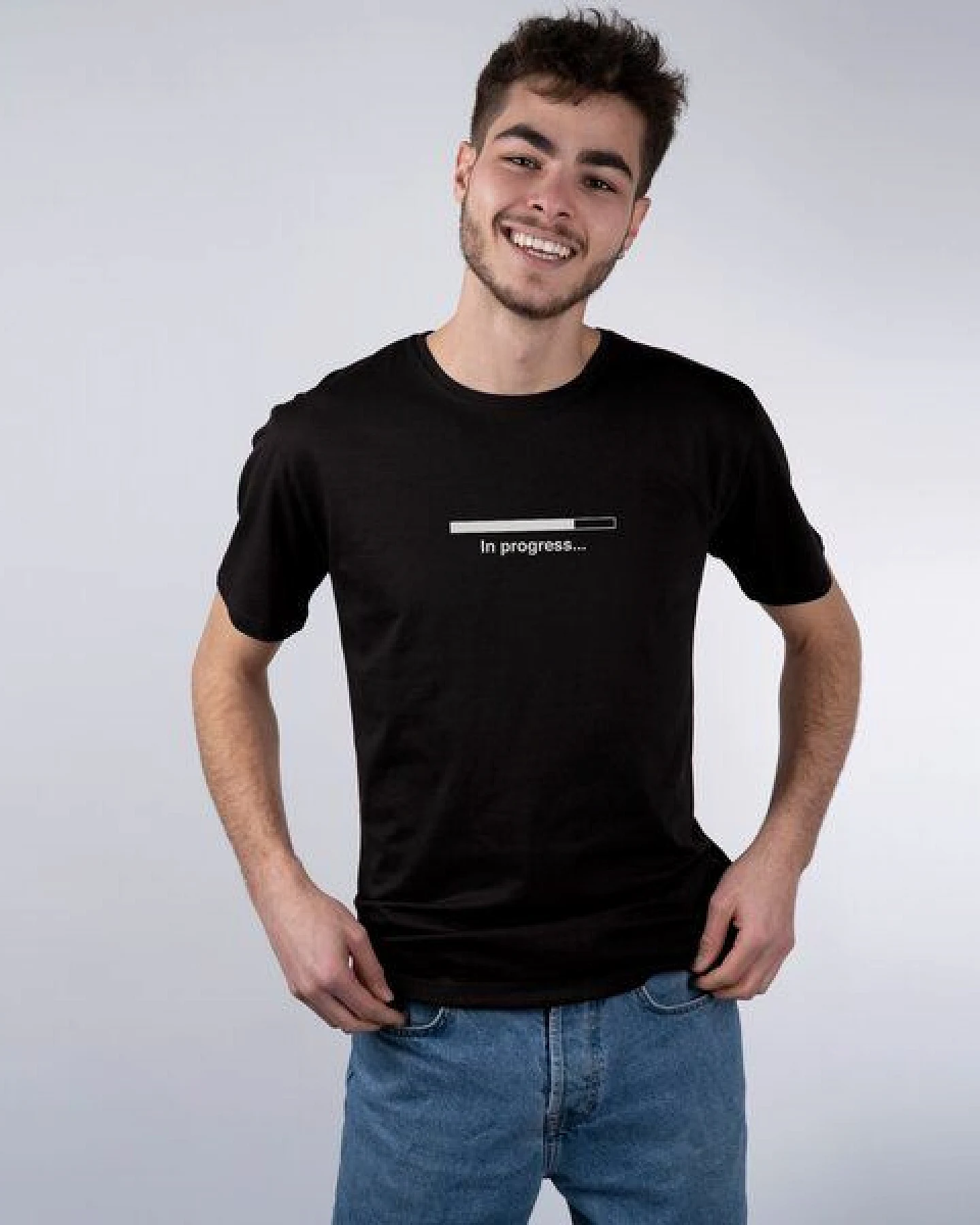 GARY MASH Shirt In Progress aus Modal®-Mix – Ansicht 2