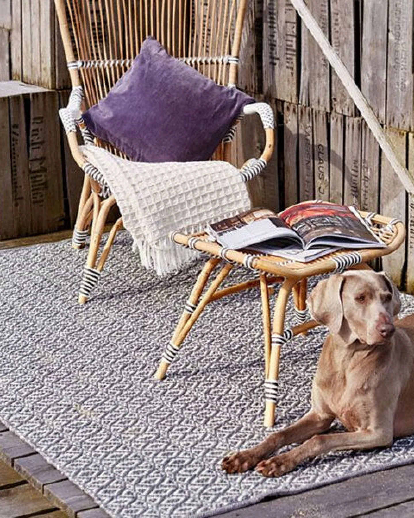 liv interior Recycelter In-/Outdoor Teppich BERGEN – Ansicht 4